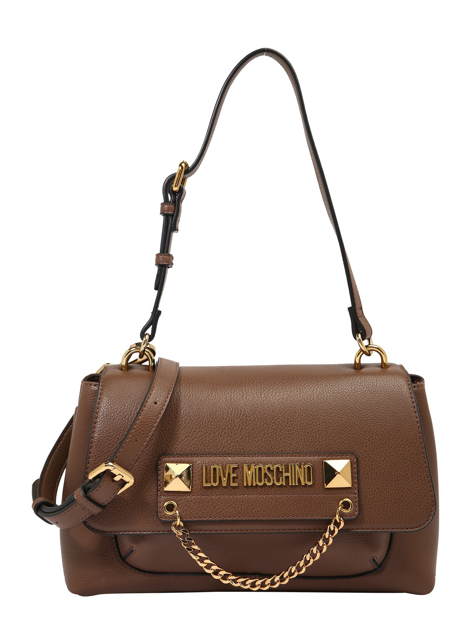 Love Moschino Torba za čez ramo rjava - Pepit.si