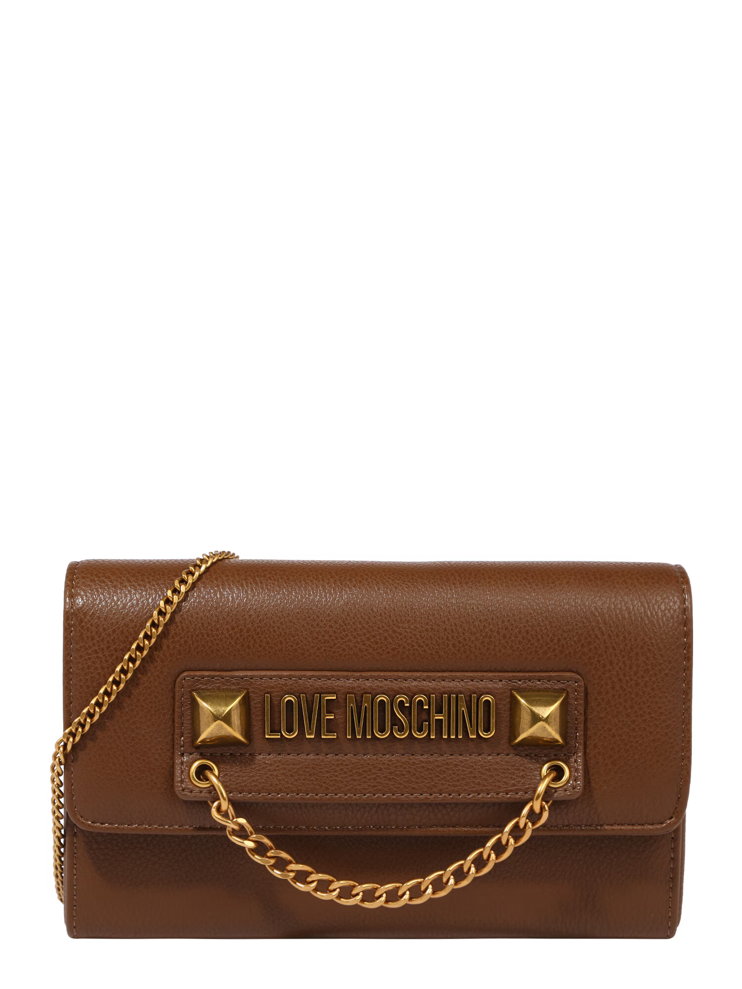 Love Moschino Torba za čez ramo rjava - Pepit.si