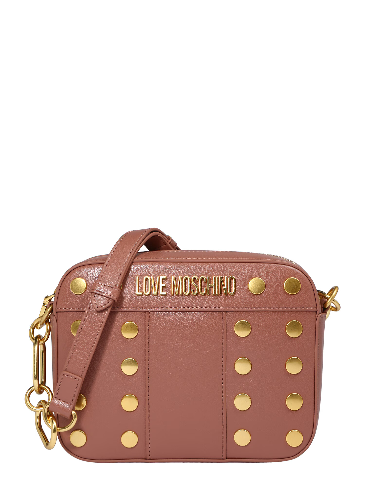 Love Moschino Torba za čez ramo rosé / zlata - Pepit.si