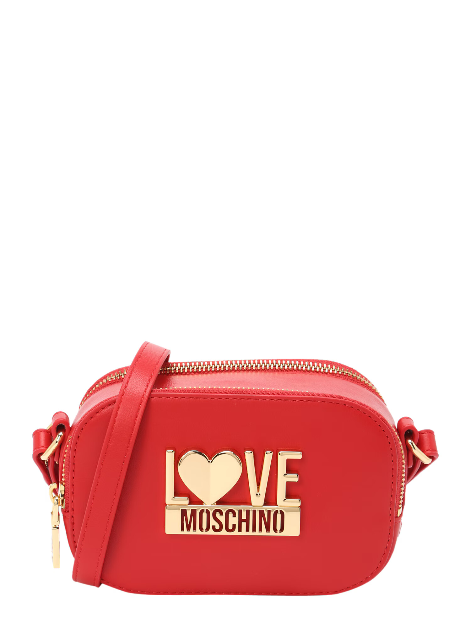 Love Moschino Torba za čez ramo 'WANDERLUST' zlata / rdeča - Pepit.si