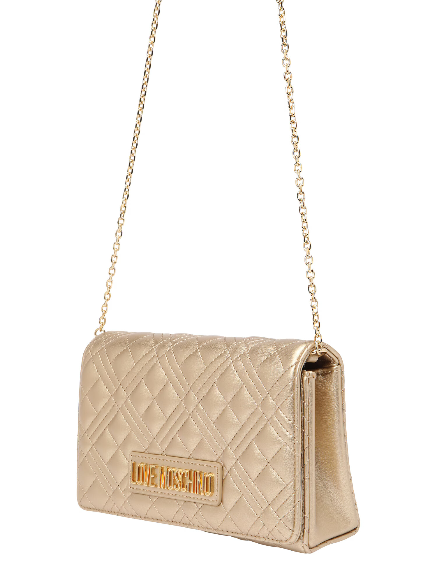 Love Moschino Torba za čez ramo zlata - Pepit.si