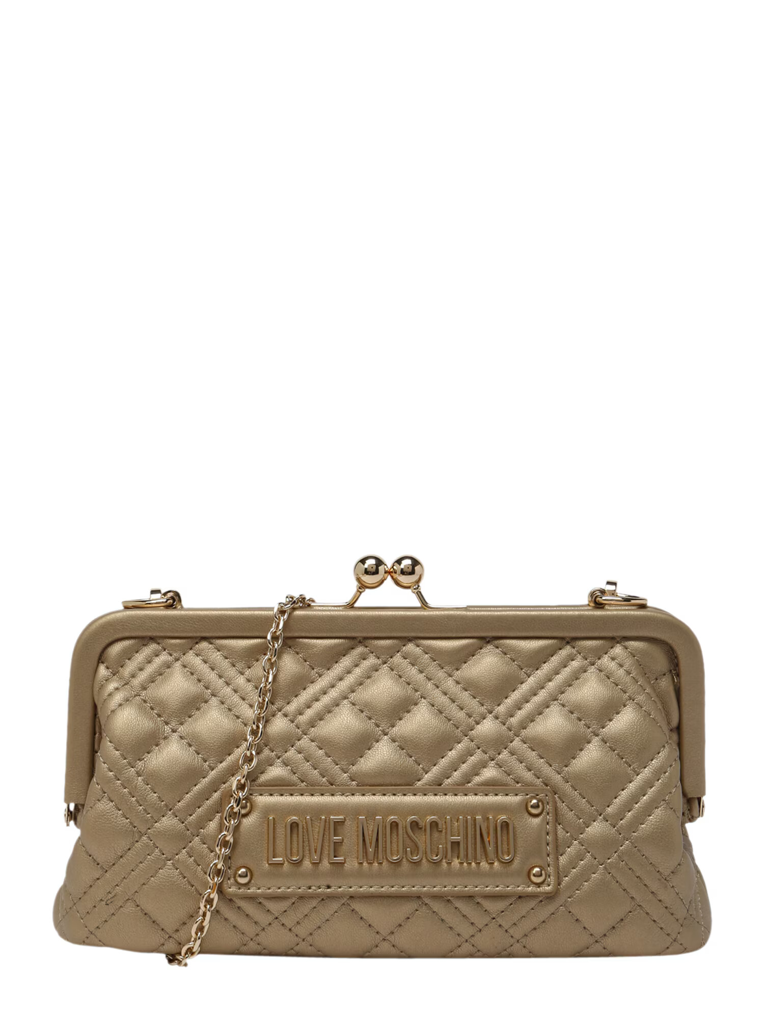 Love Moschino Torba za čez ramo zlata - Pepit.si