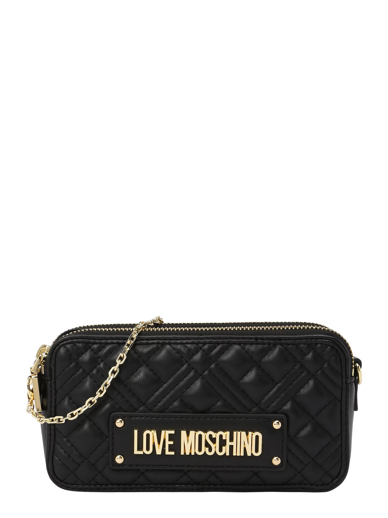 Love Moschino Torba za čez ramo zlata / črna - Pepit.si