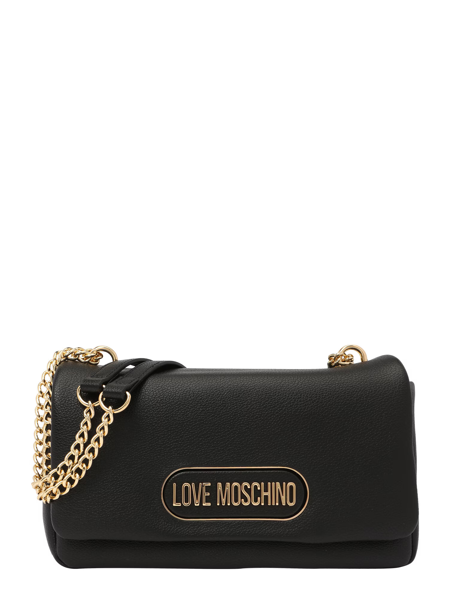 Love Moschino Torba za čez ramo zlata / črna - Pepit.si