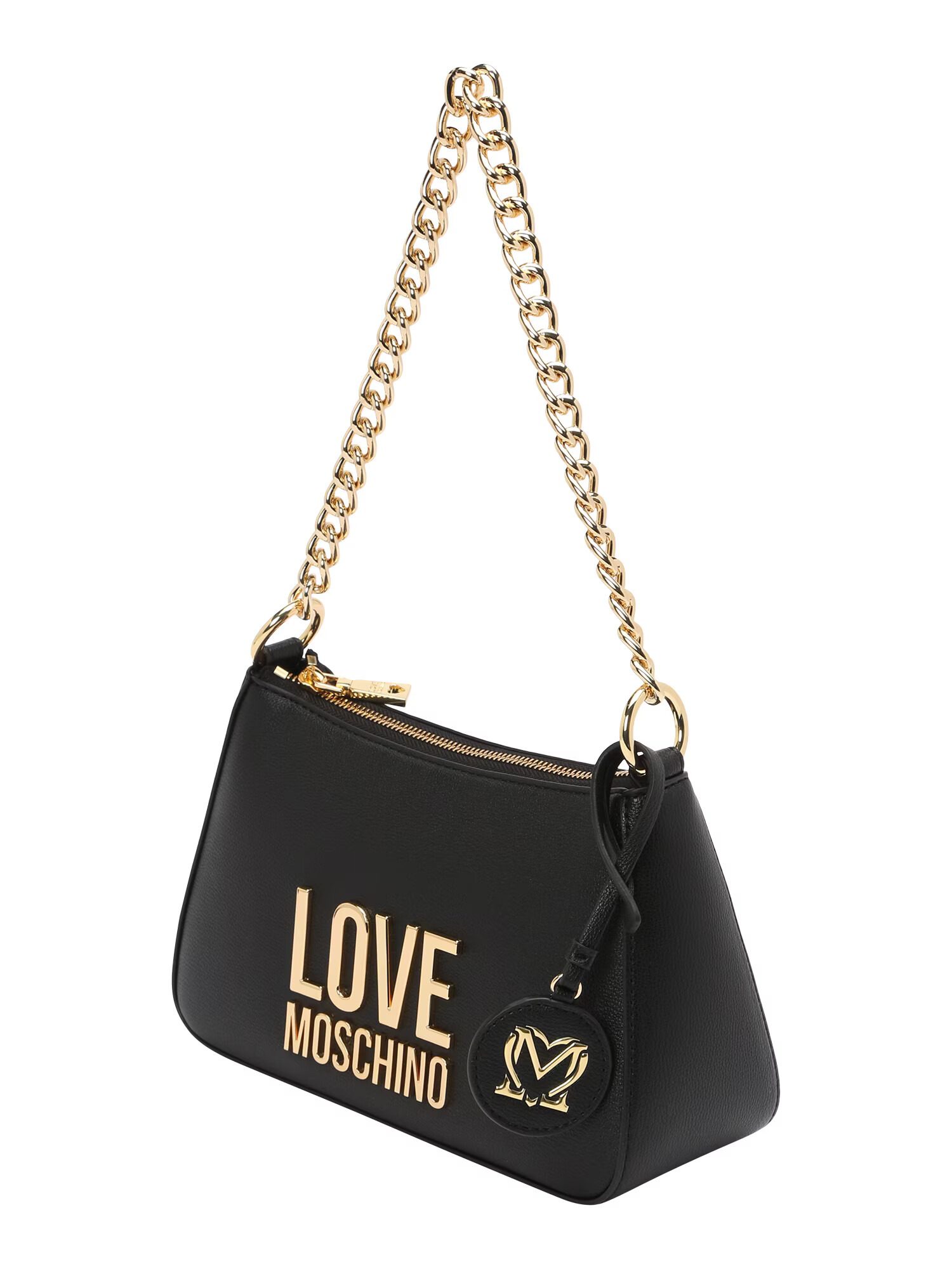 Love Moschino Torba za čez ramo zlata / črna - Pepit.si