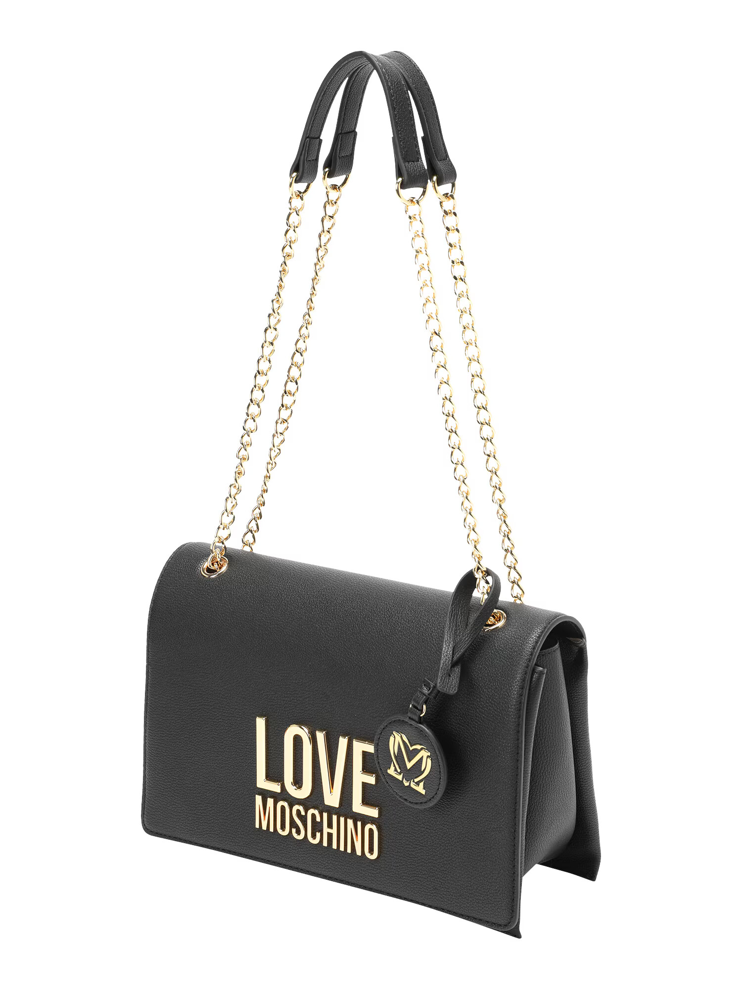 Love Moschino Torba za čez ramo zlata / črna - Pepit.si