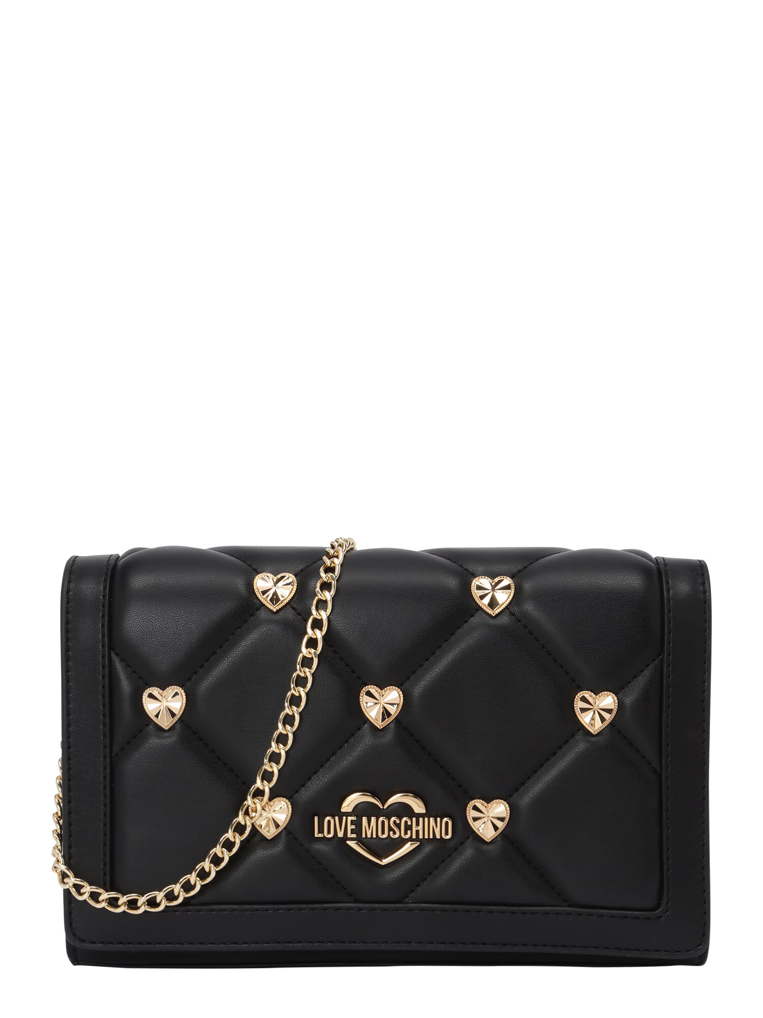 Love Moschino Torba za čez ramo zlata / črna - Pepit.si