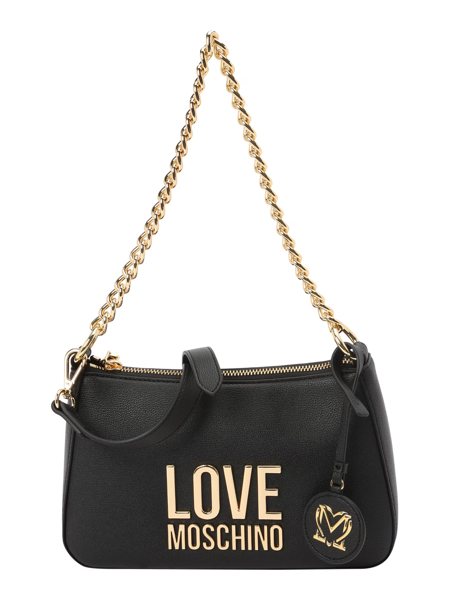 Love Moschino Torba za čez ramo zlata / črna - Pepit.si