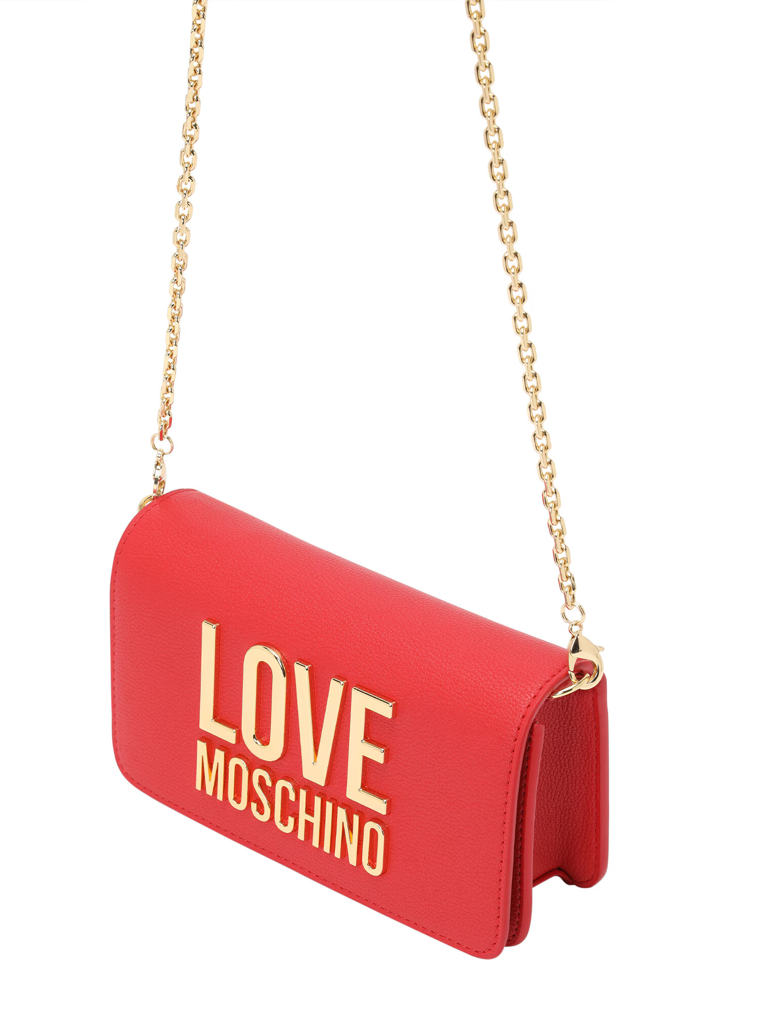 Love Moschino Torba za čez ramo zlata / rdeča - Pepit.si