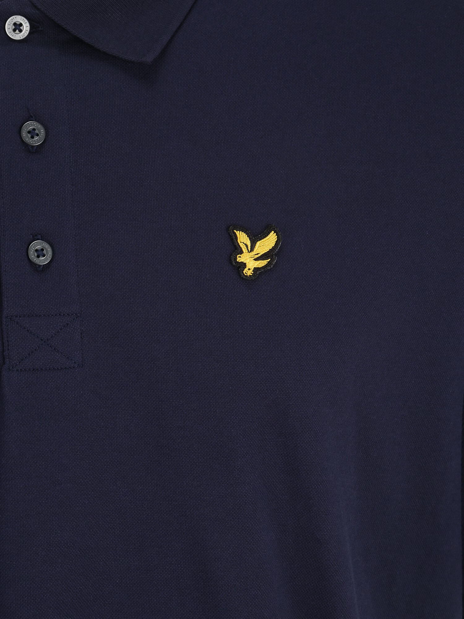 Lyle & Scott Big&Tall Majica mornarska / rumena - Pepit.si