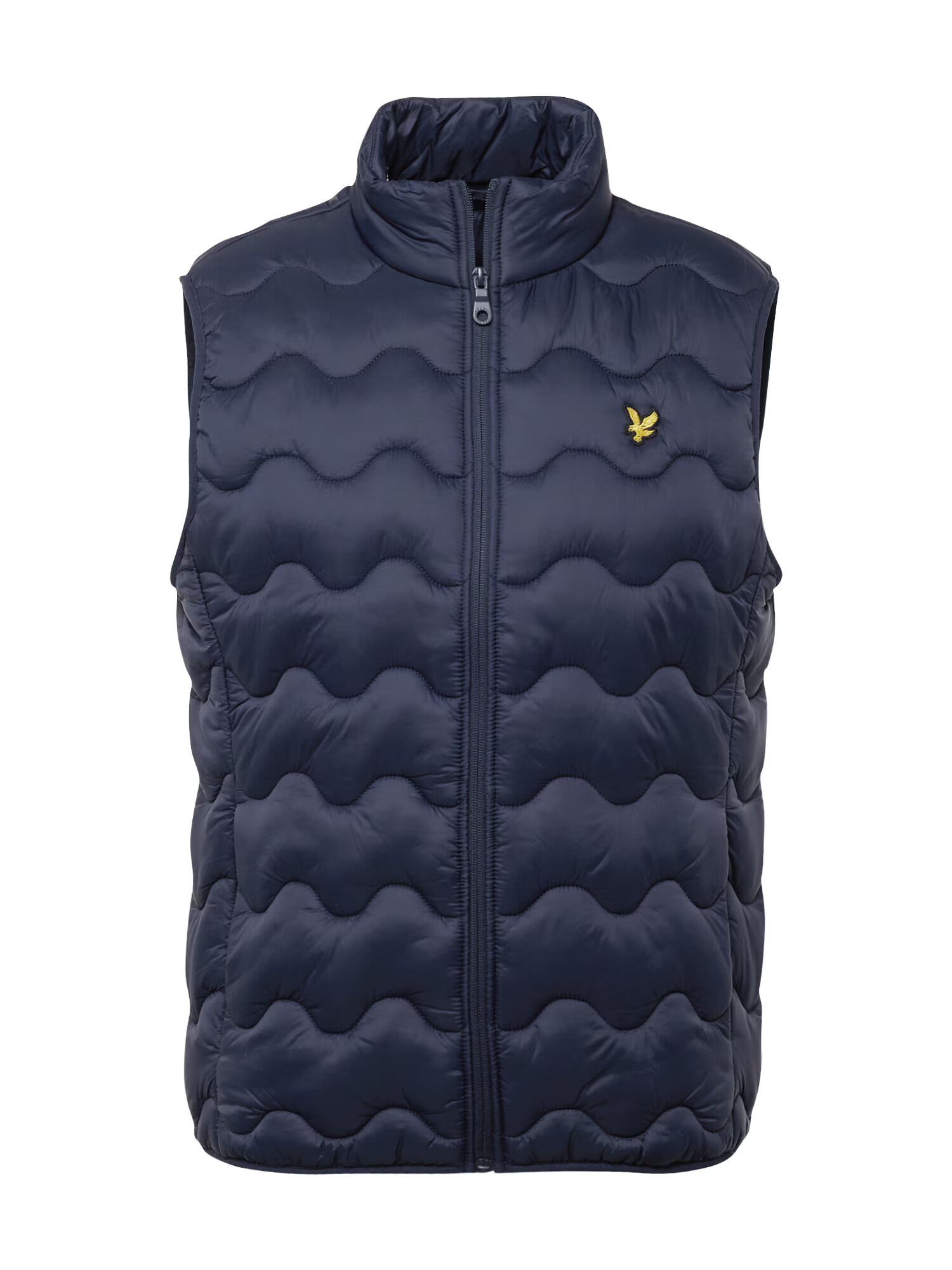 Lyle & Scott Brezrokavnik mornarska / rumena - Pepit.si