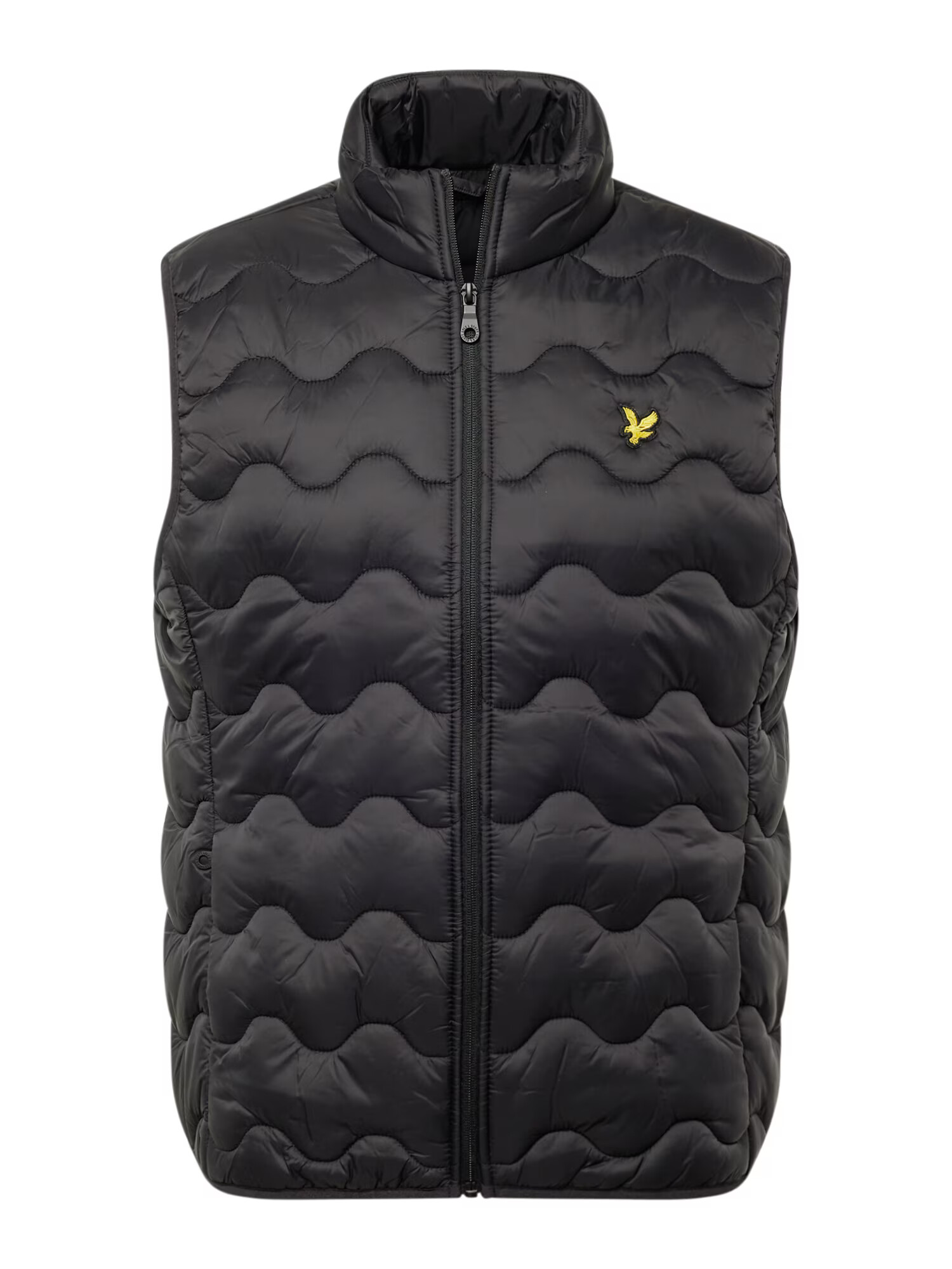 Lyle & Scott Brezrokavnik rumena / črna - Pepit.si