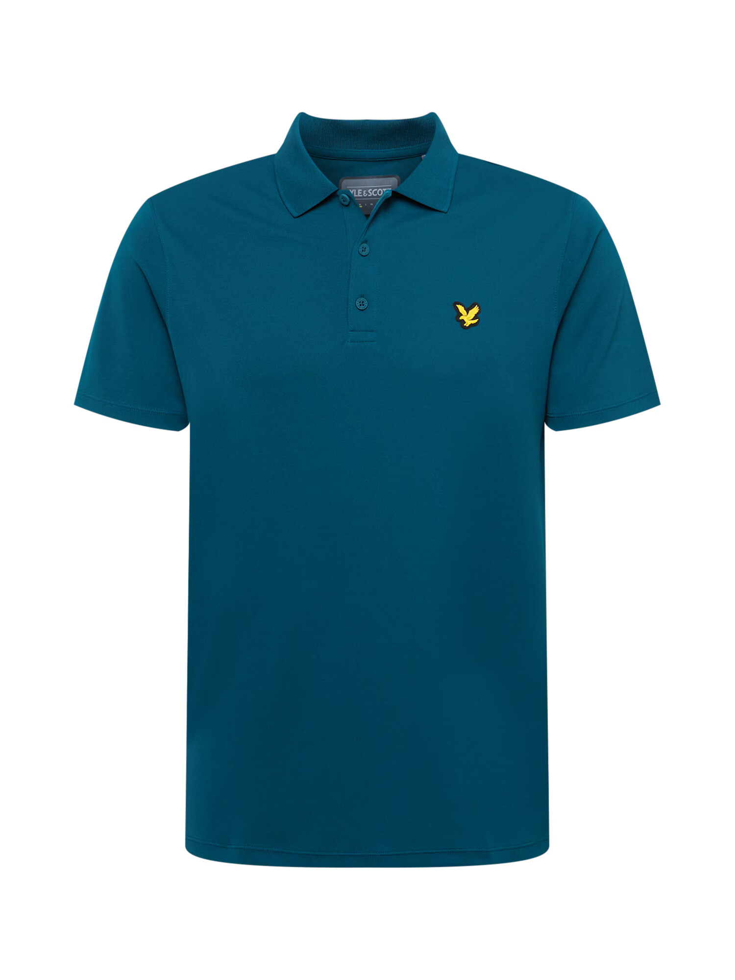 Lyle & Scott Funkcionalna majica zlato-rumena / zelena / črna - Pepit.si