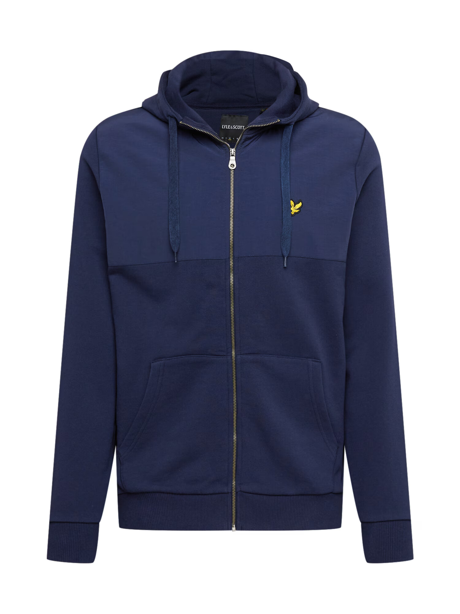 Lyle & Scott Jopa na zadrgo mornarska / rumena / črna - Pepit.si