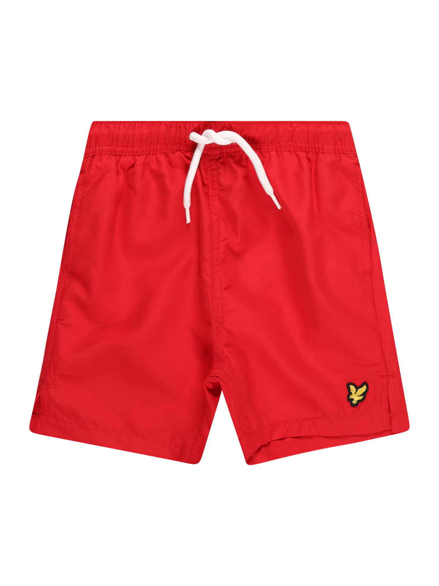 Lyle & Scott Kratke kopalne hlače rumena / rdeča / črna - Pepit.si