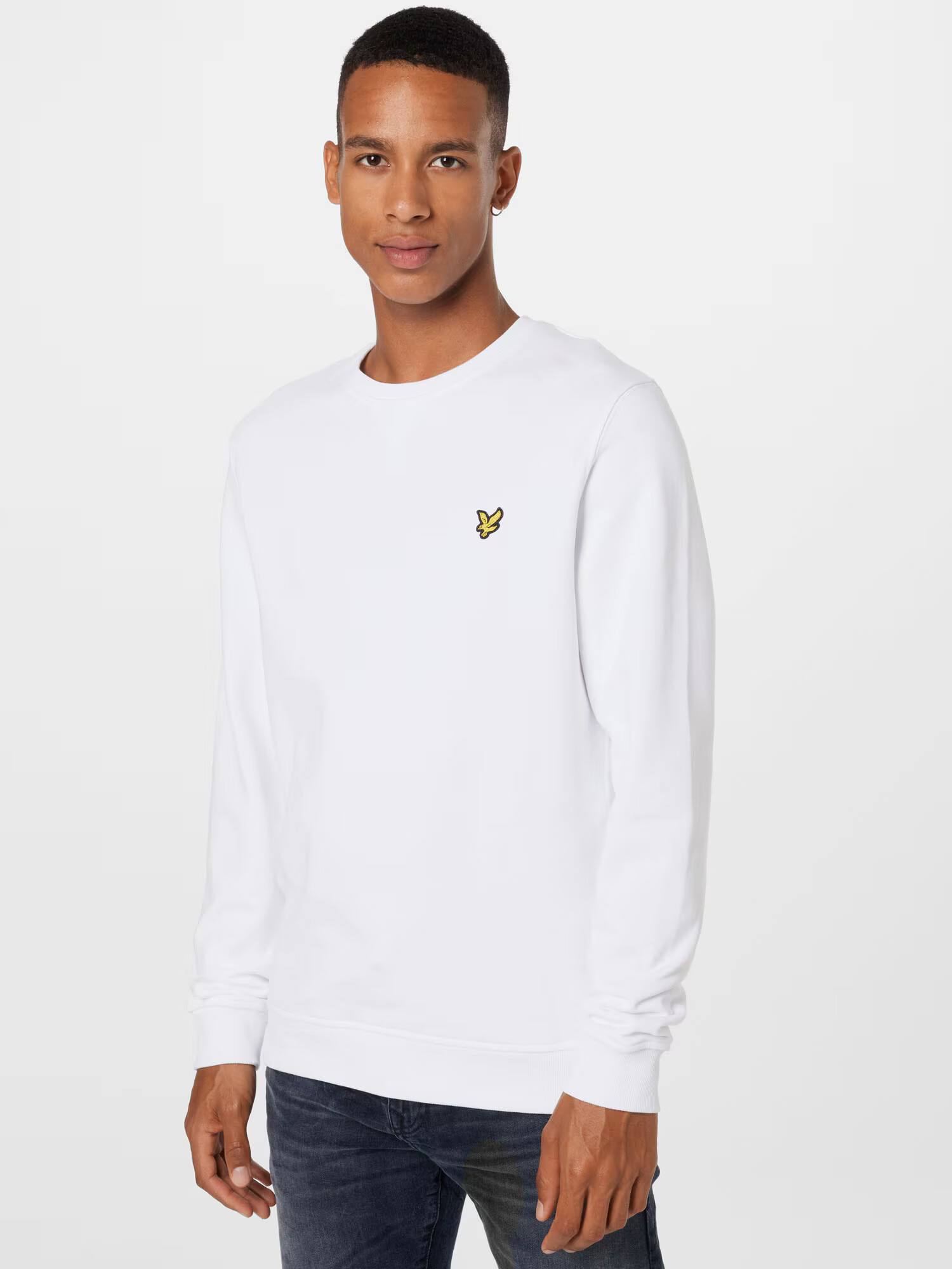 Lyle & Scott Majica rumena / črna / bela - Pepit.si