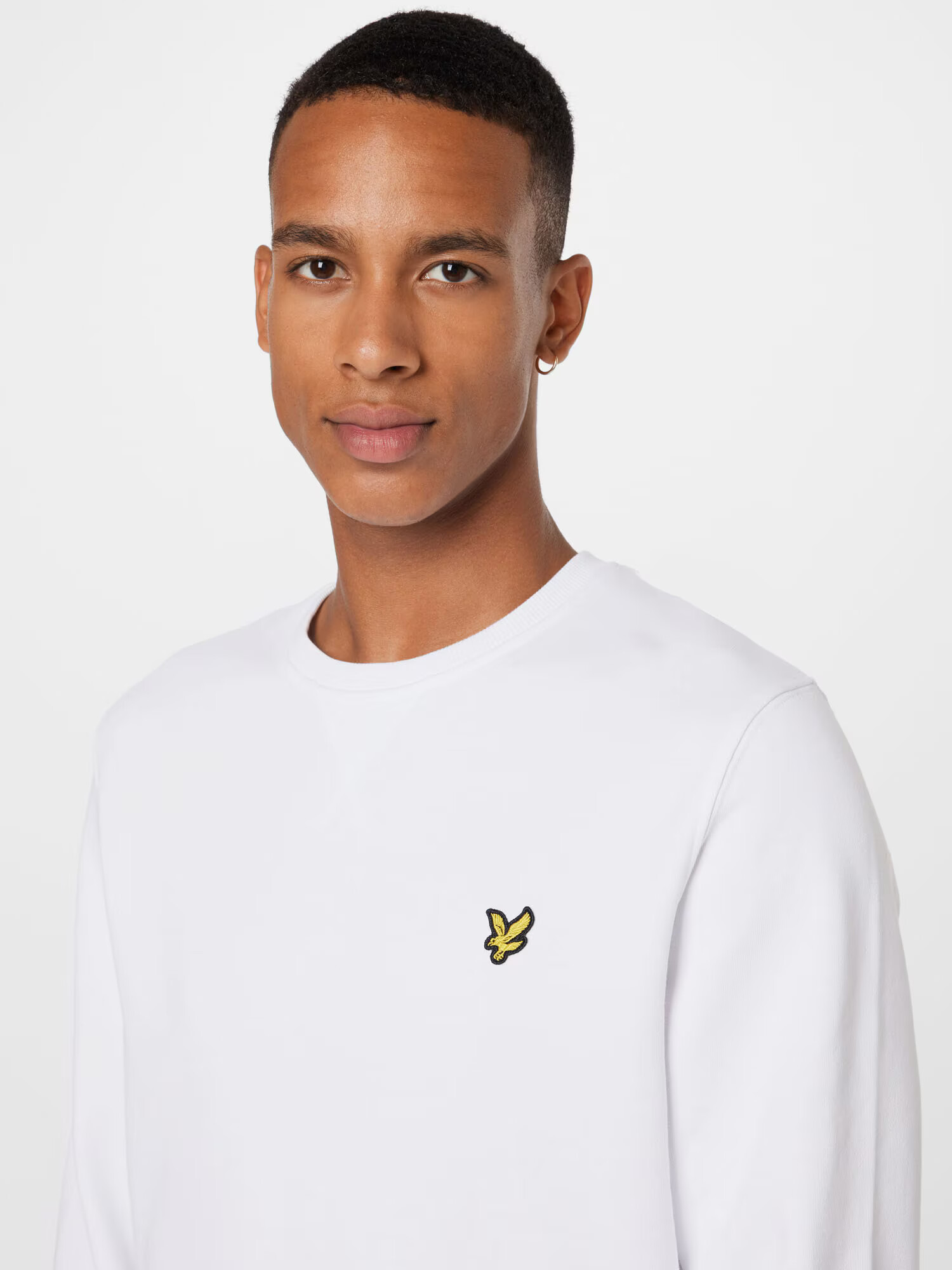 Lyle & Scott Majica rumena / črna / bela - Pepit.si