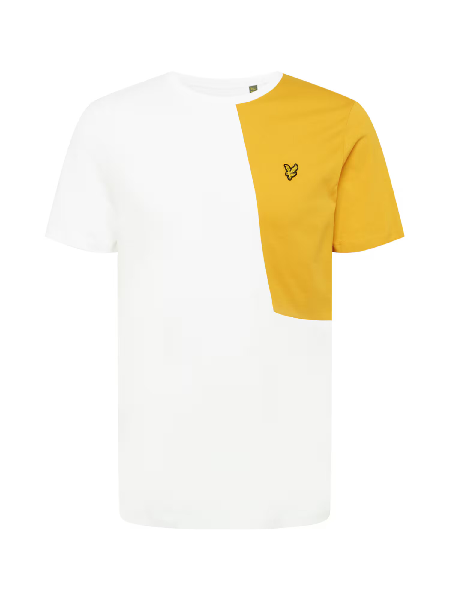 Lyle & Scott Majica bela / zlato-rumena - Pepit.si