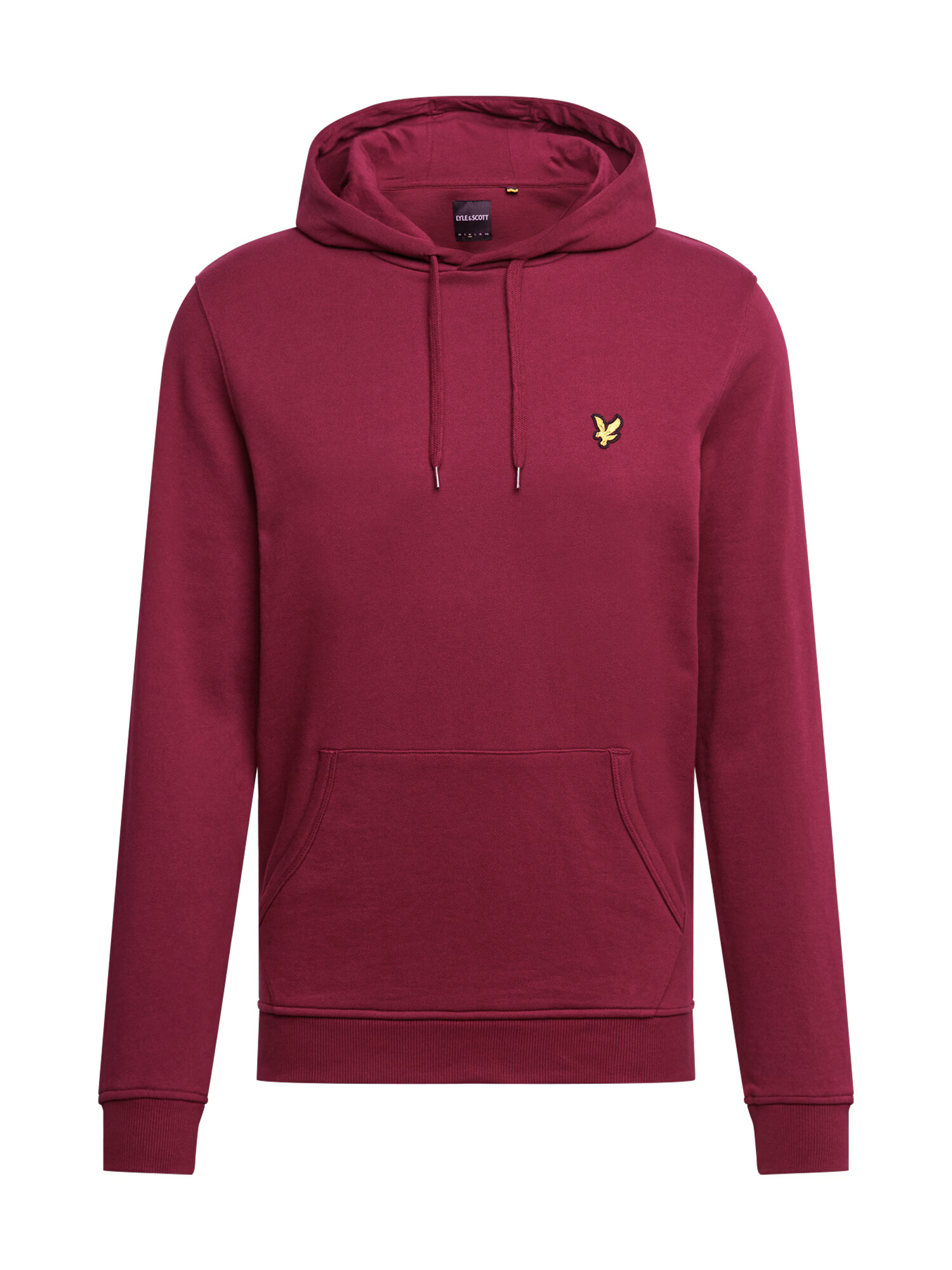 Lyle & Scott Majica rumena / bordo / črna - Pepit.si