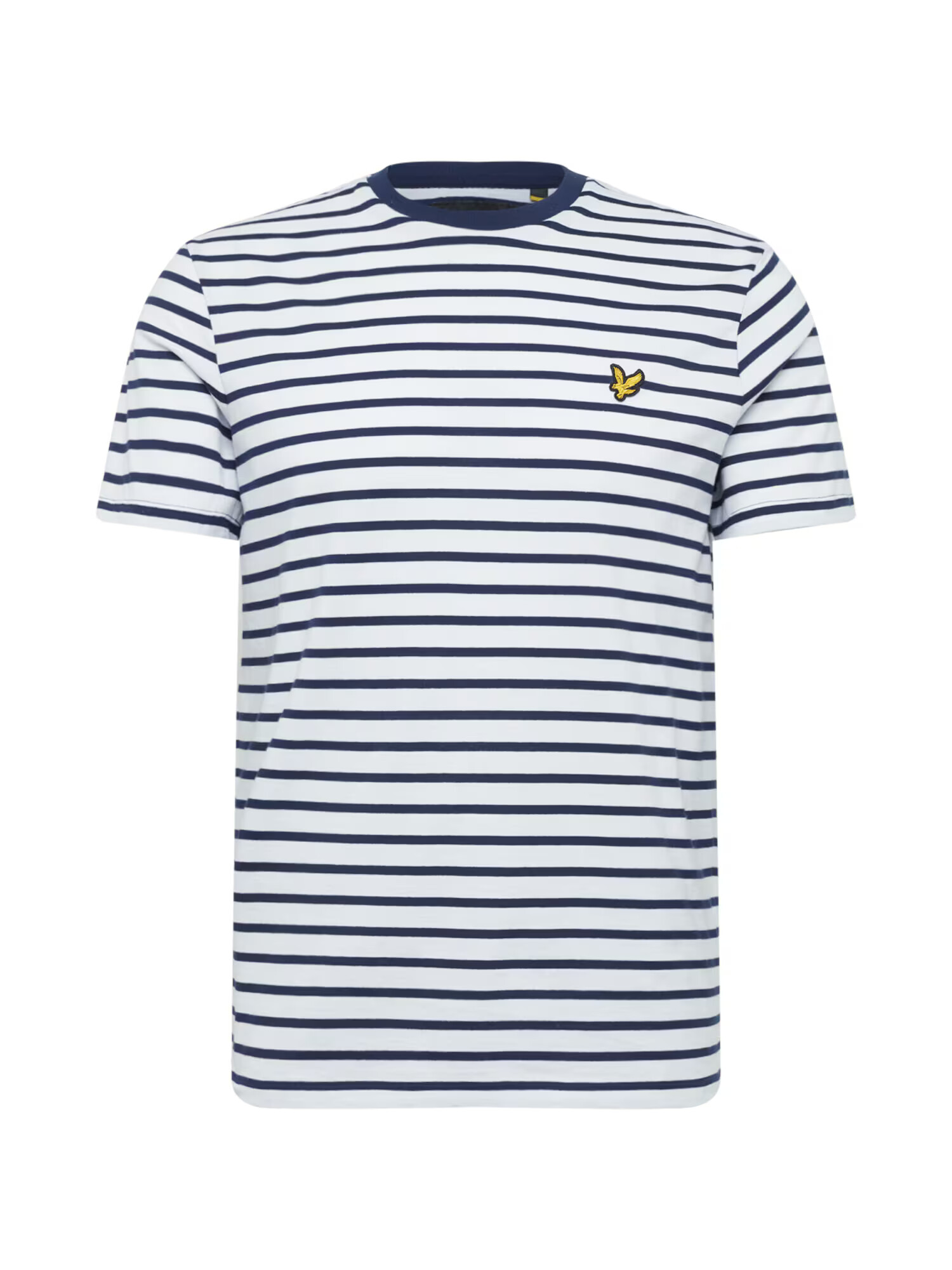 Lyle & Scott Majica 'Breton' bela / mornarska - Pepit.si