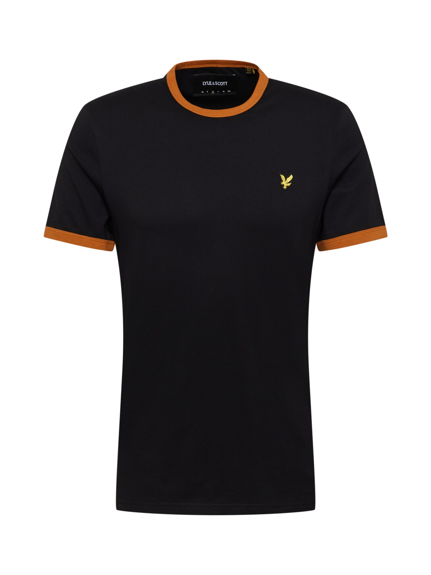 Lyle & Scott Majica črna / karamel - Pepit.si