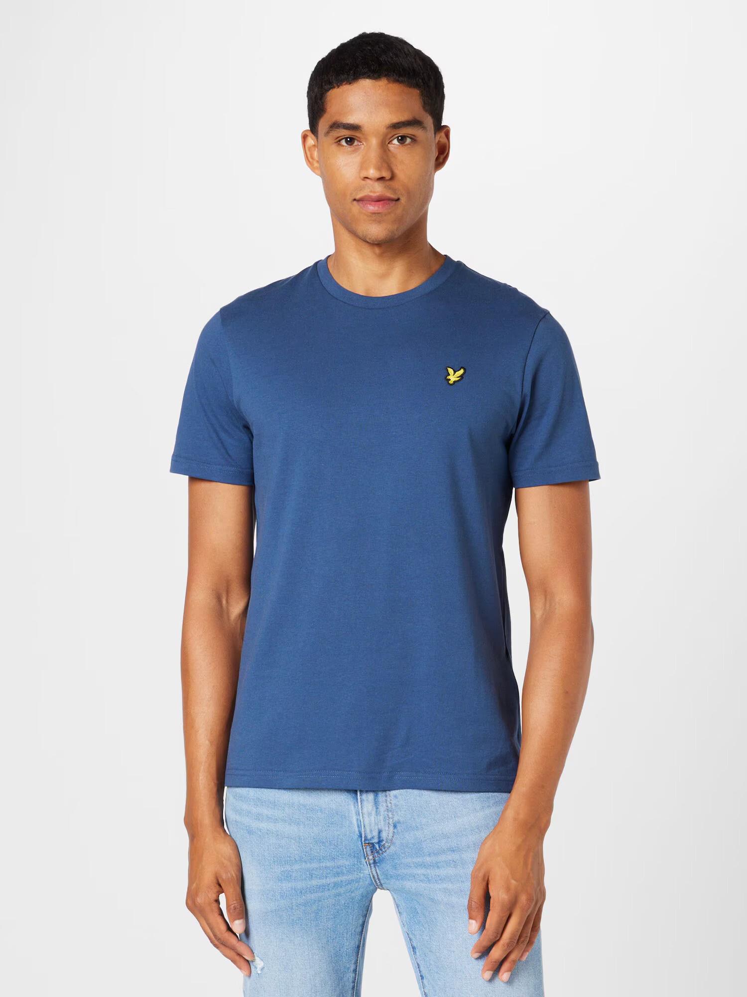 Lyle & Scott Majica kraljevo modra / apno / črna - Pepit.si