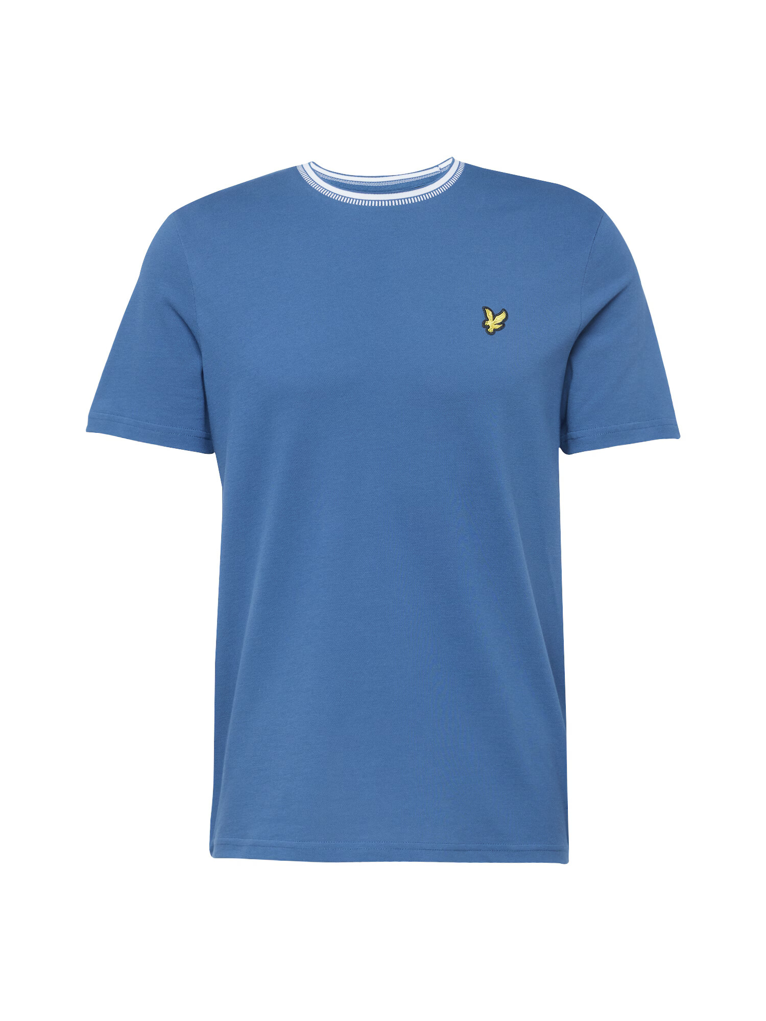 Lyle & Scott Majica kraljevo modra / zlato-rumena / črna / bela - Pepit.si