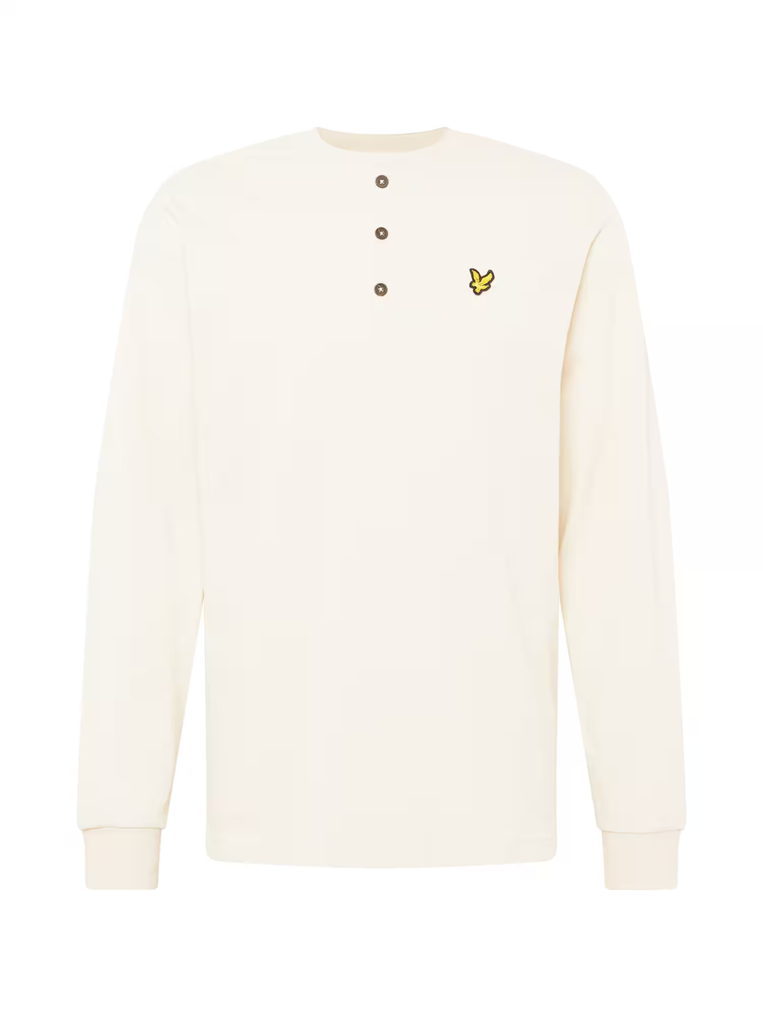 Lyle & Scott Majica kremna / rumena / črna - Pepit.si