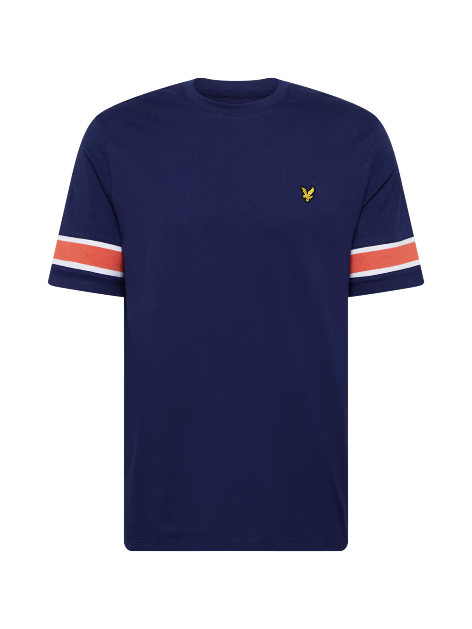 Lyle & Scott T-Shirt mornarska / bela / korala / zlato-rumena - Pepit.si