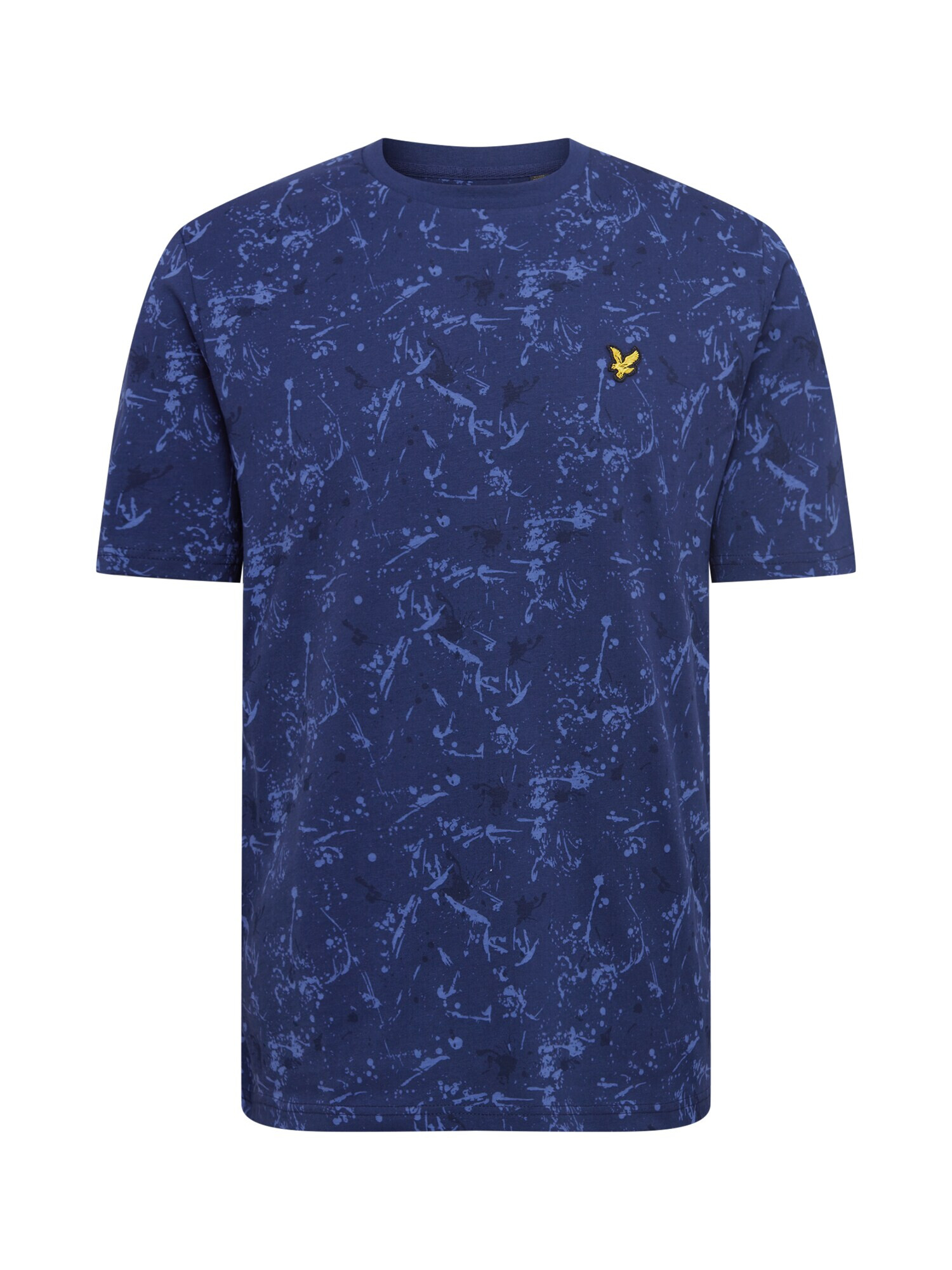 Lyle & Scott Majica mornarska / dimno modra / temno modra / rumena - Pepit.si