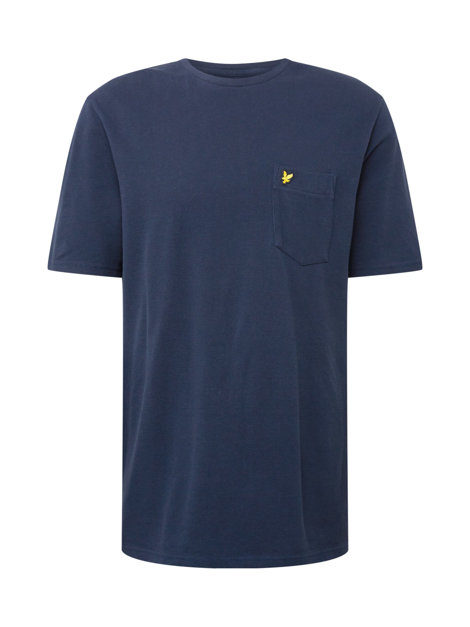 Lyle & Scott Majica mornarska / rumena / črna - Pepit.si