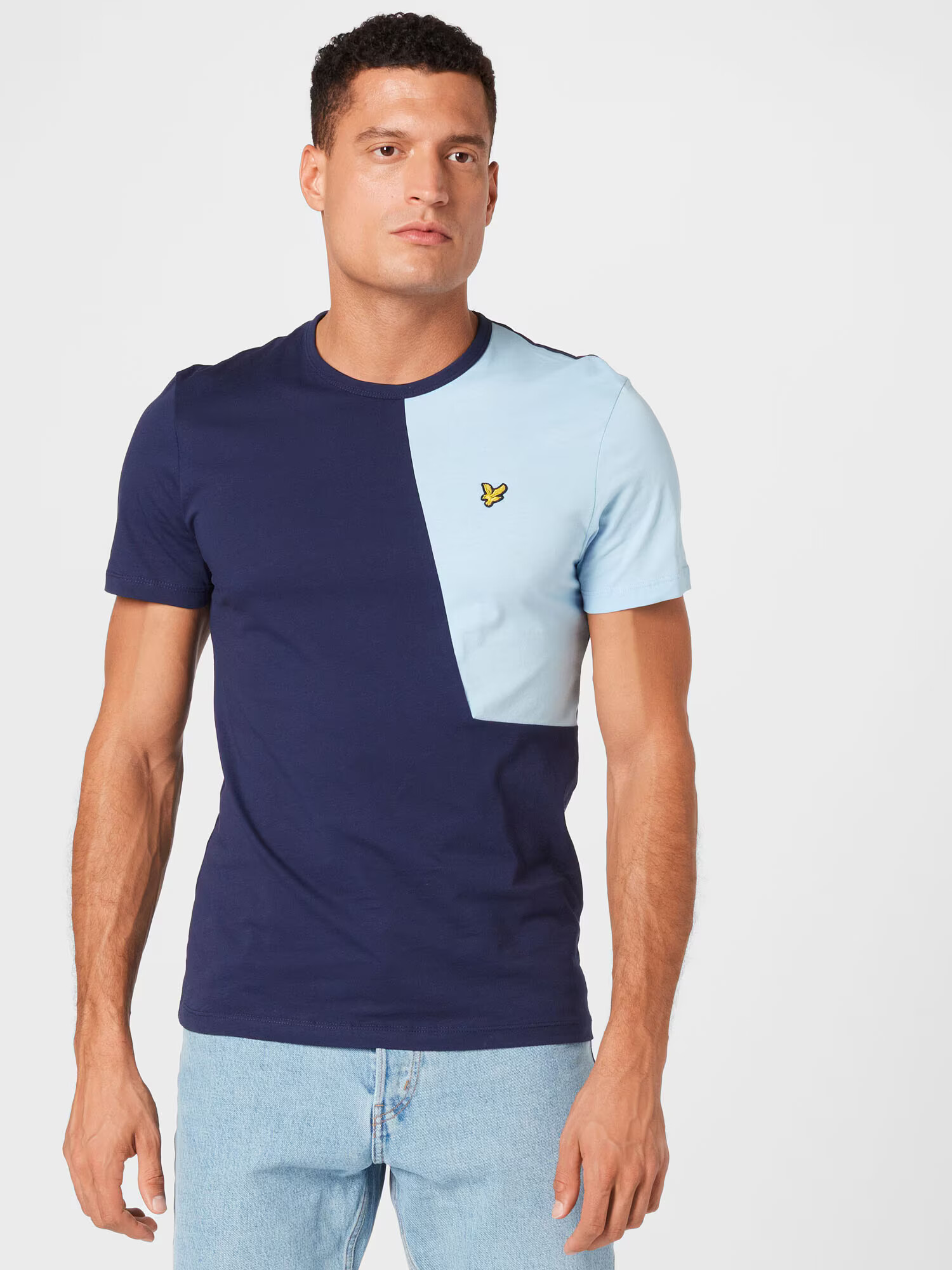 Lyle & Scott Majica mornarska / svetlo modra - Pepit.si