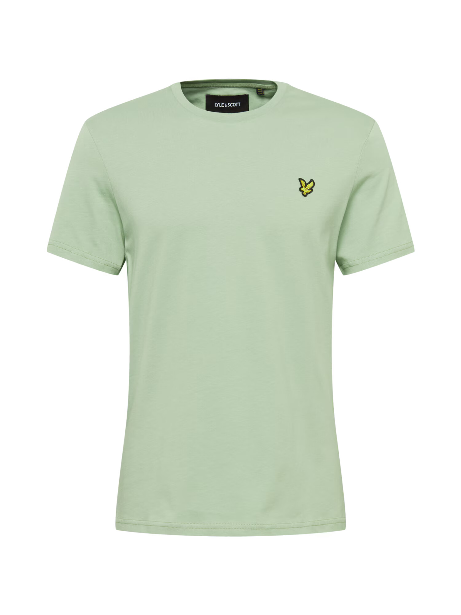 Lyle & Scott Majica pastelno zelena / črna / apno - Pepit.si