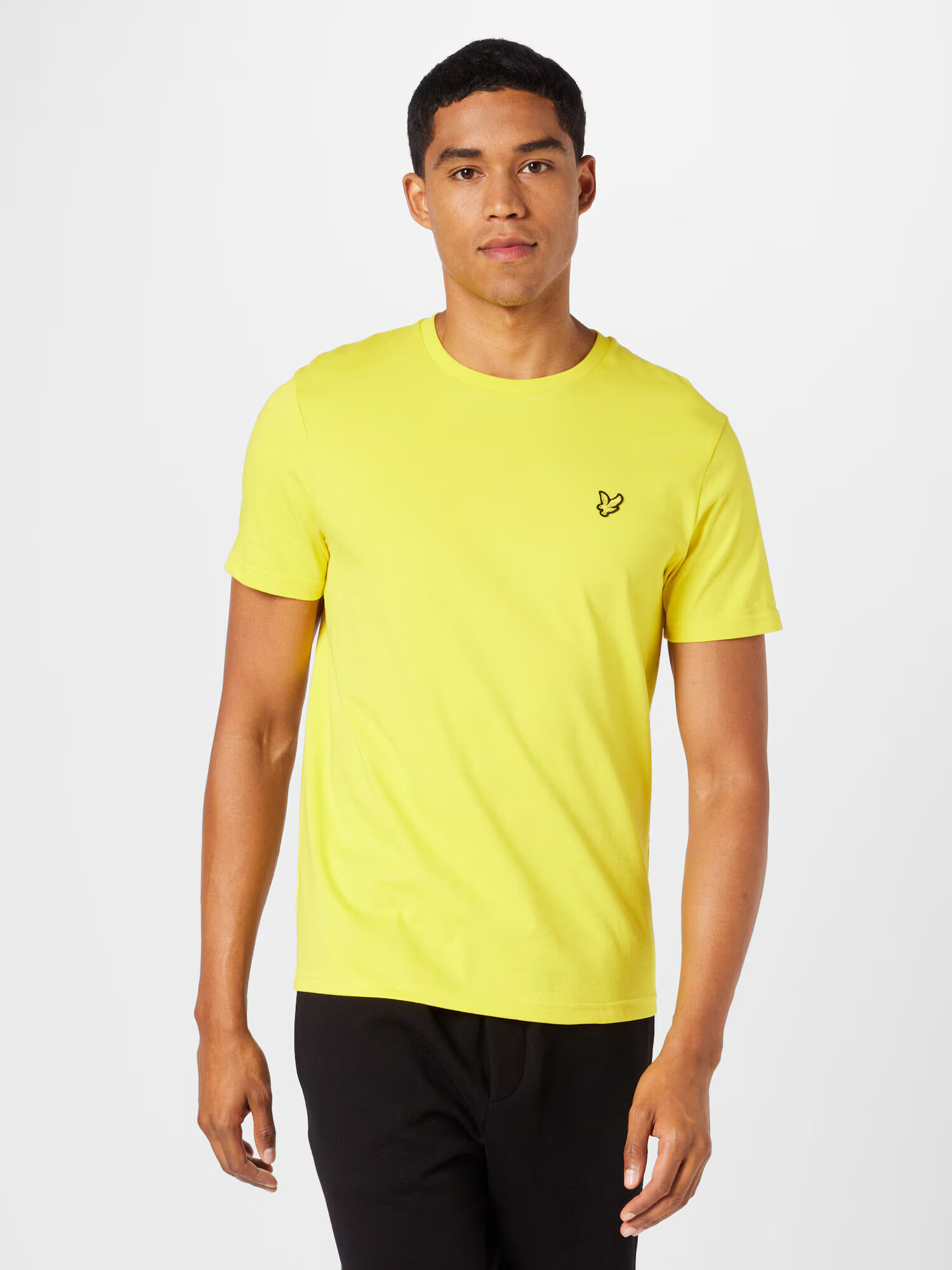 Lyle & Scott Majica 'Plain' rumena - Pepit.si