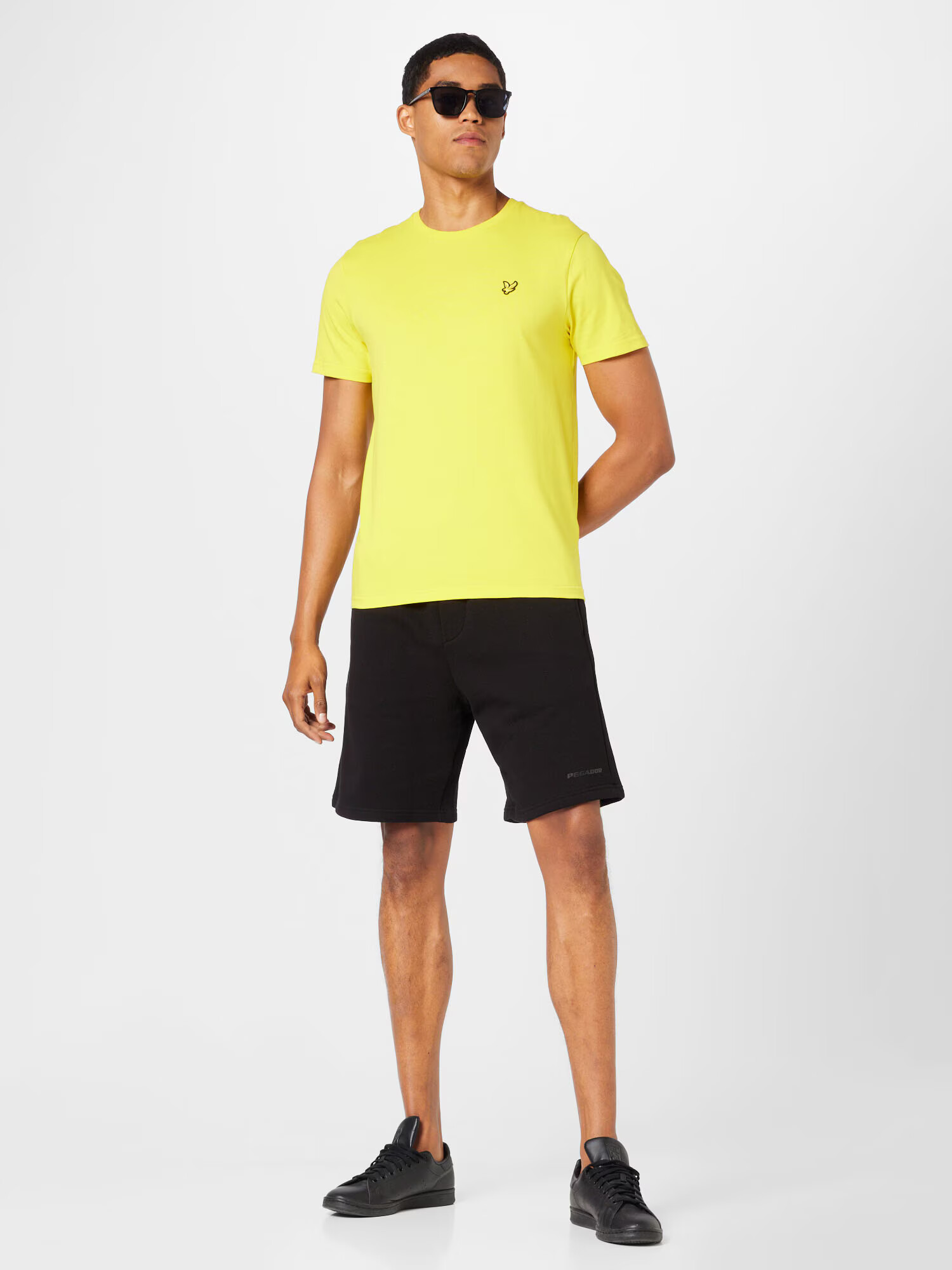 Lyle & Scott Majica 'Plain' rumena - Pepit.si