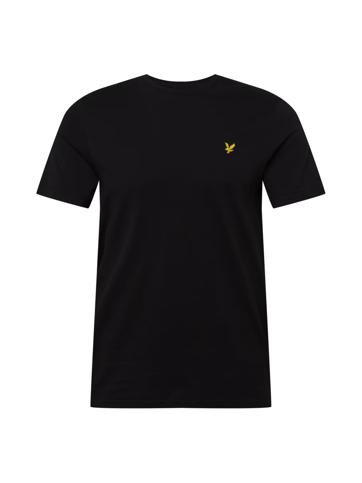 Lyle & Scott Majica 'Plain' rumena / črna - Pepit.si