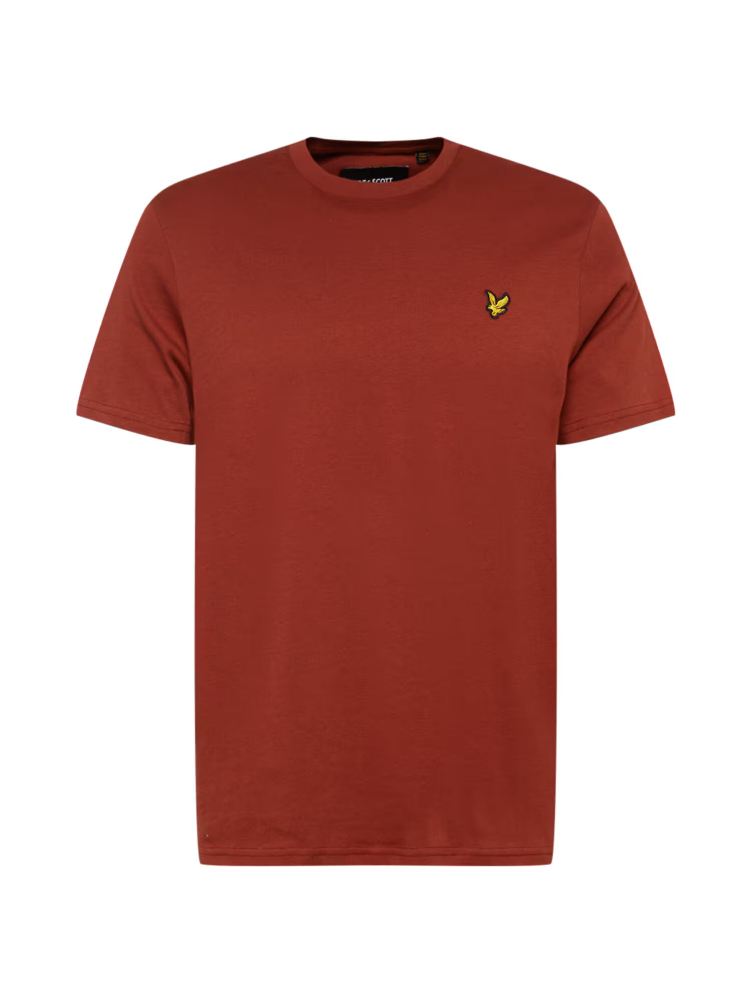 Lyle & Scott Majica rjasto rjava / zlato-rumena / črna - Pepit.si