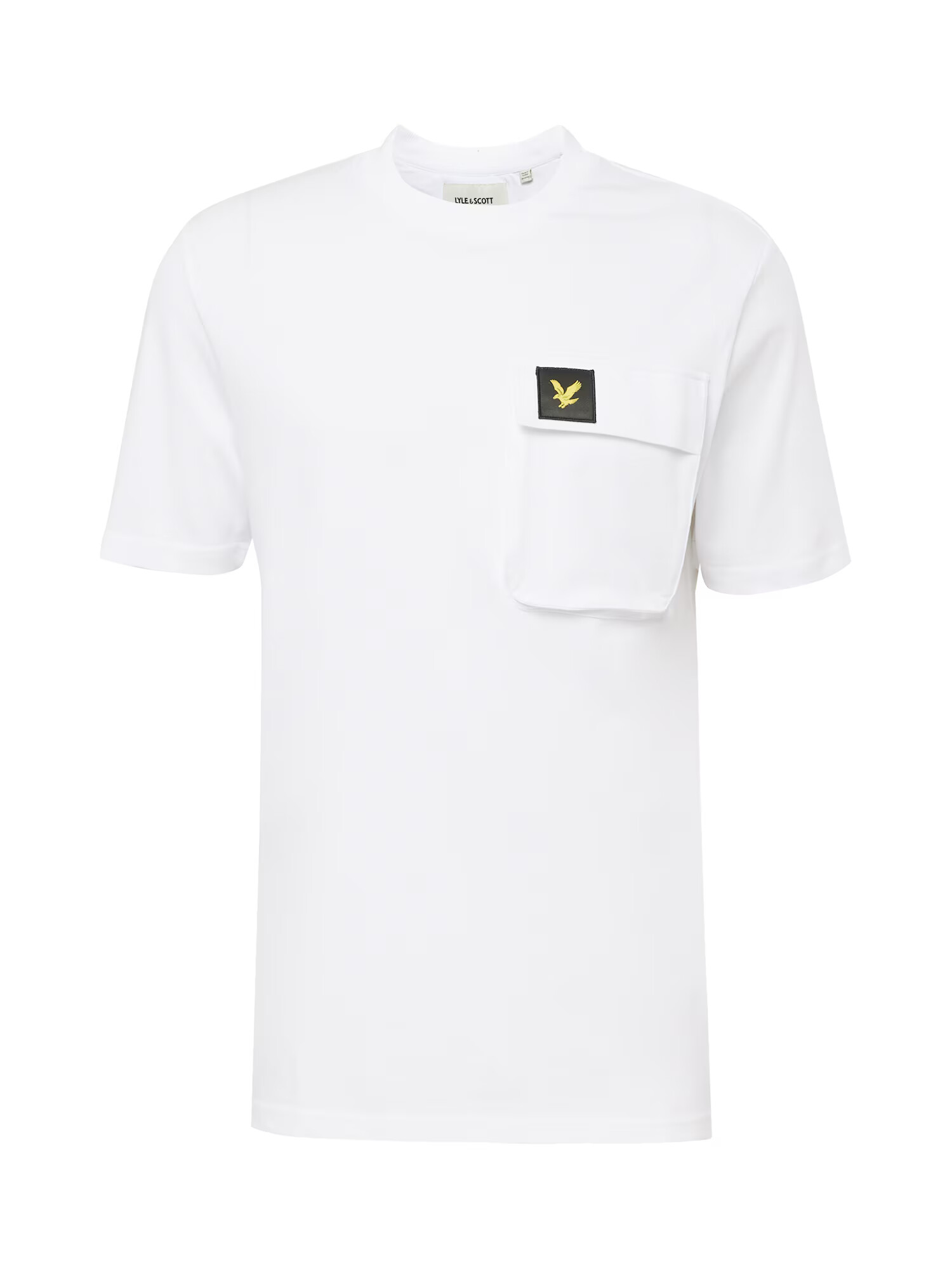 Lyle & Scott Majica rumena / črna / bela - Pepit.si