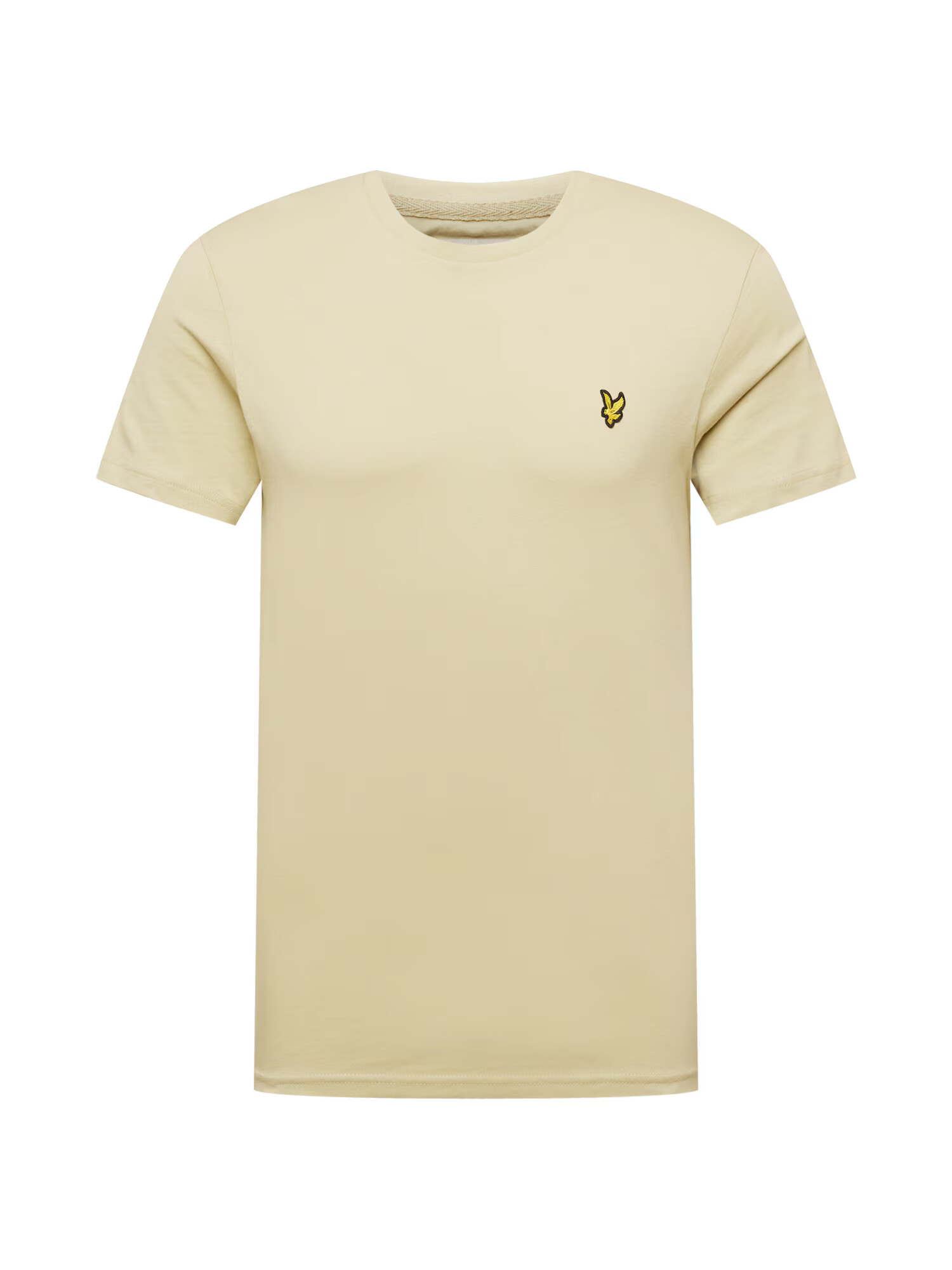 Lyle & Scott Majica rumena / pastelno zelena / črna - Pepit.si