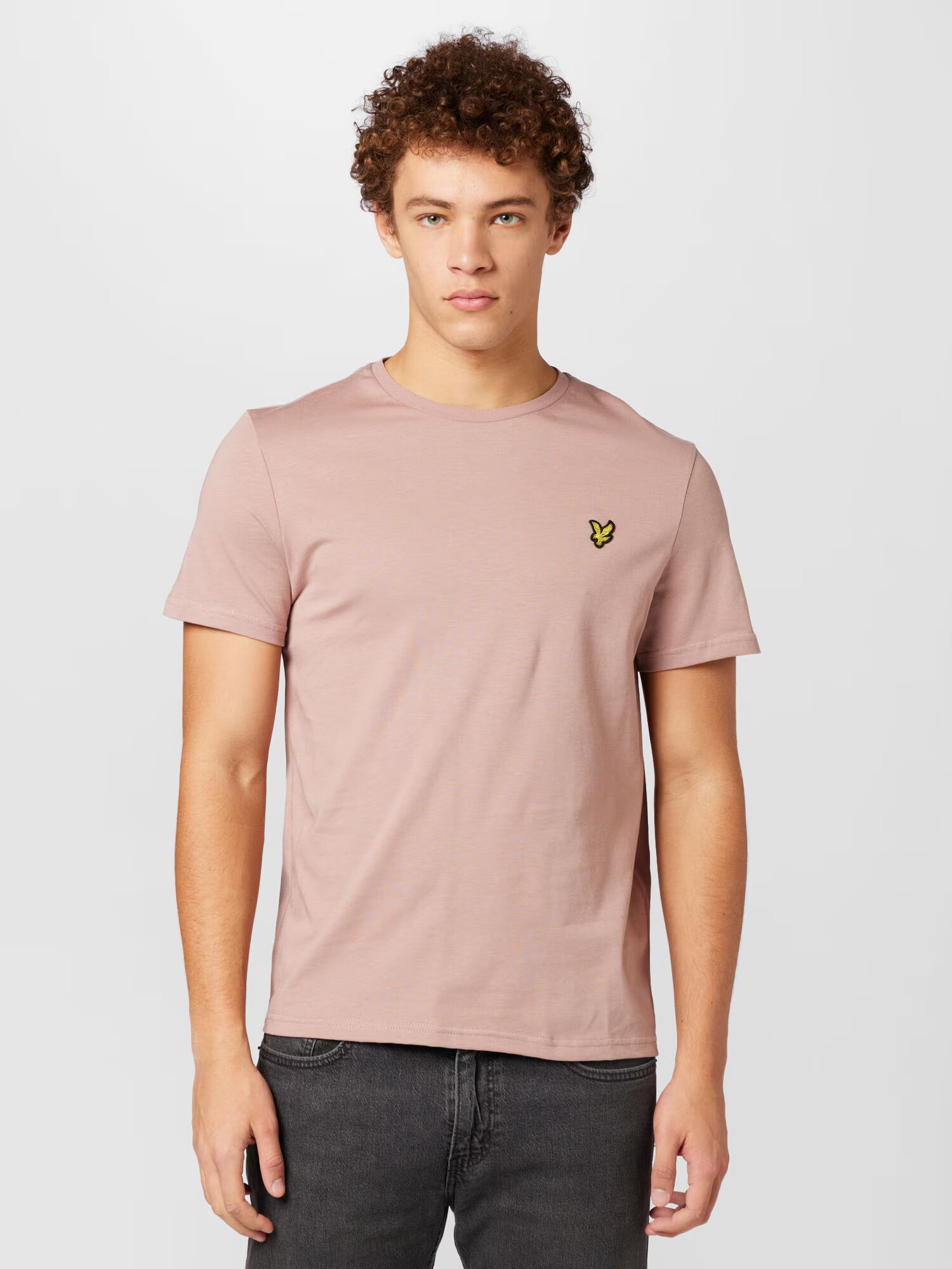 Lyle & Scott Majica rumena / puder - Pepit.si