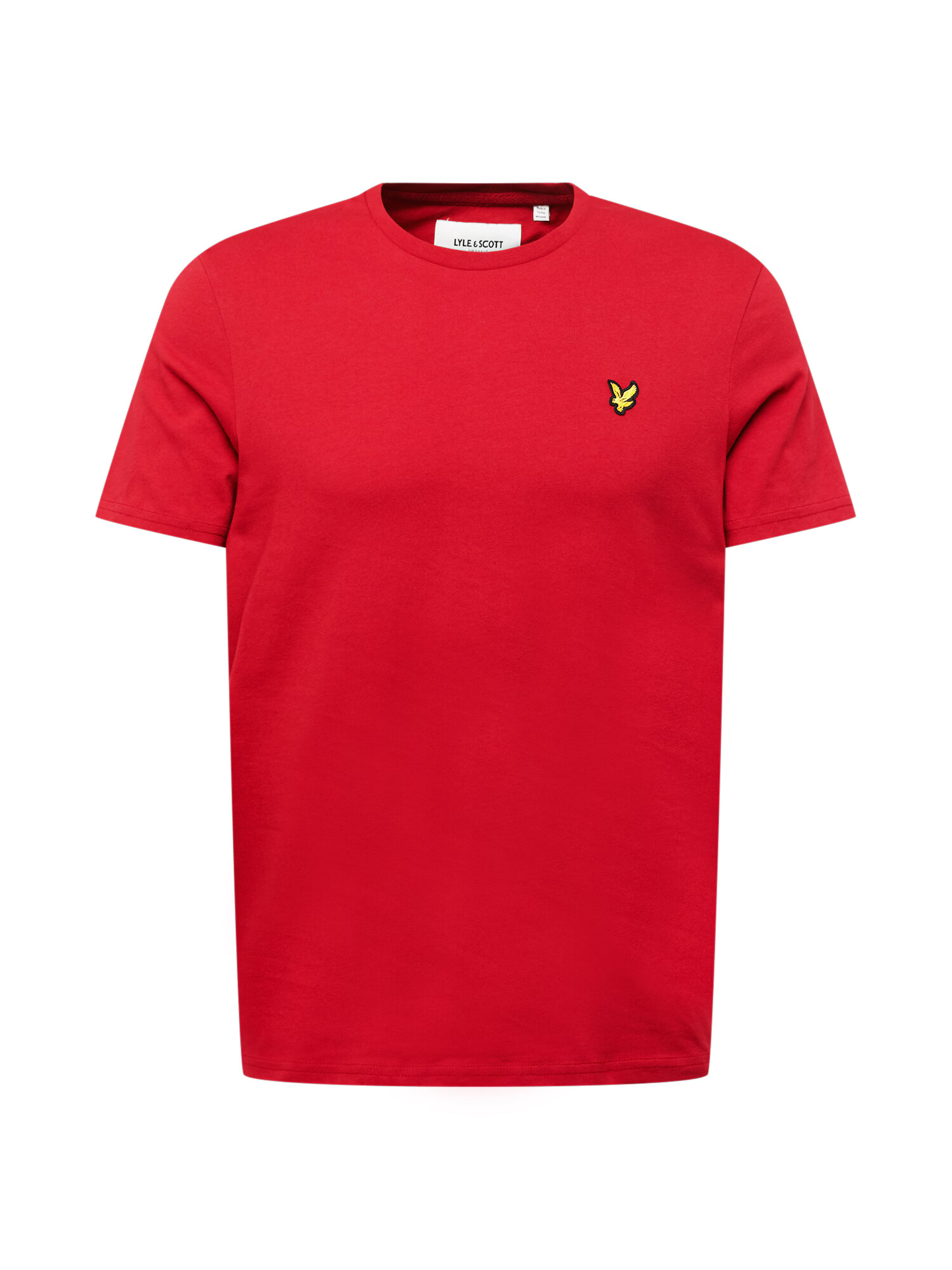 Lyle & Scott Majica rumena / rdeča / črna - Pepit.si