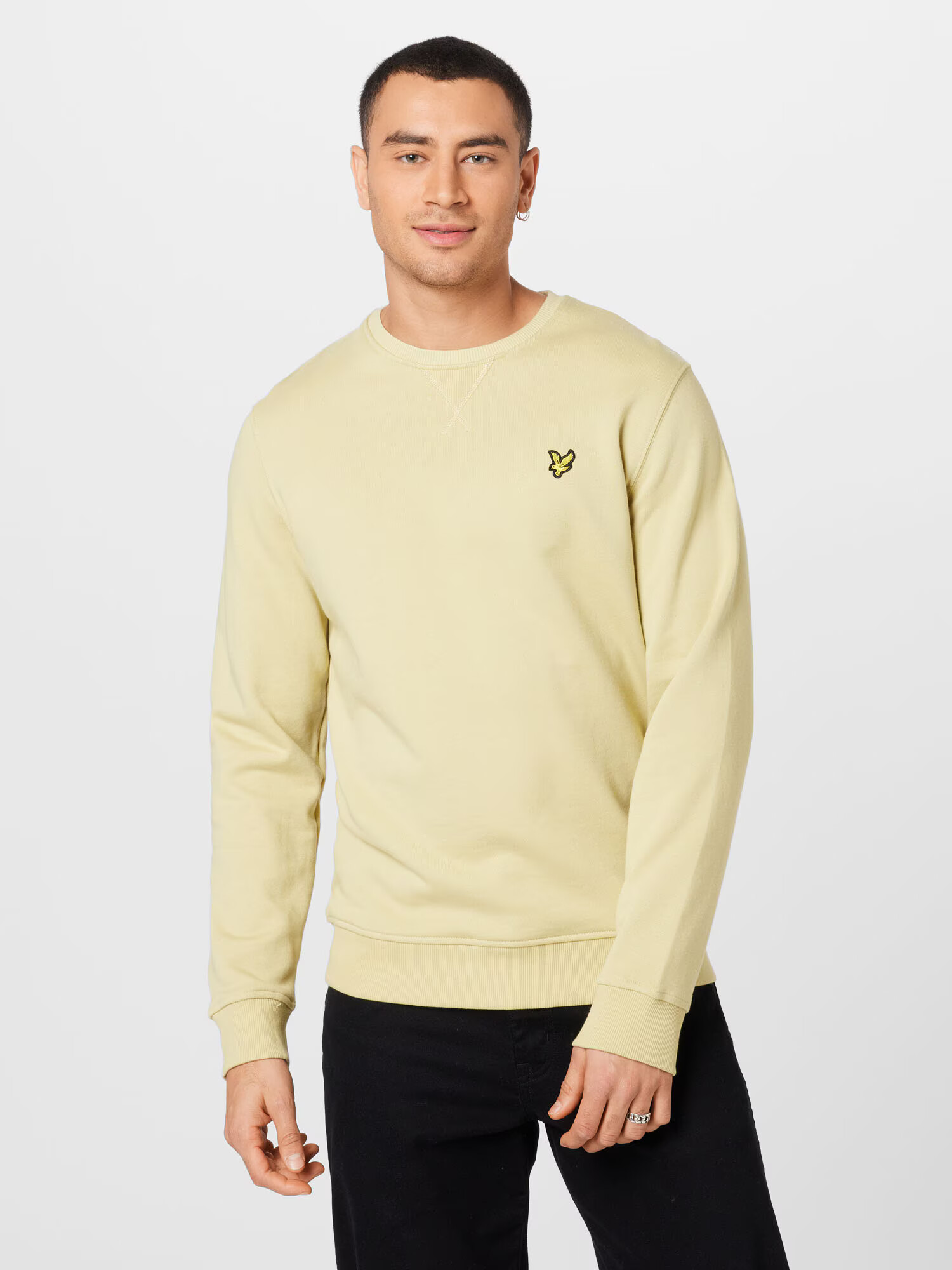 Lyle & Scott Majica rumena / trst / črna - Pepit.si