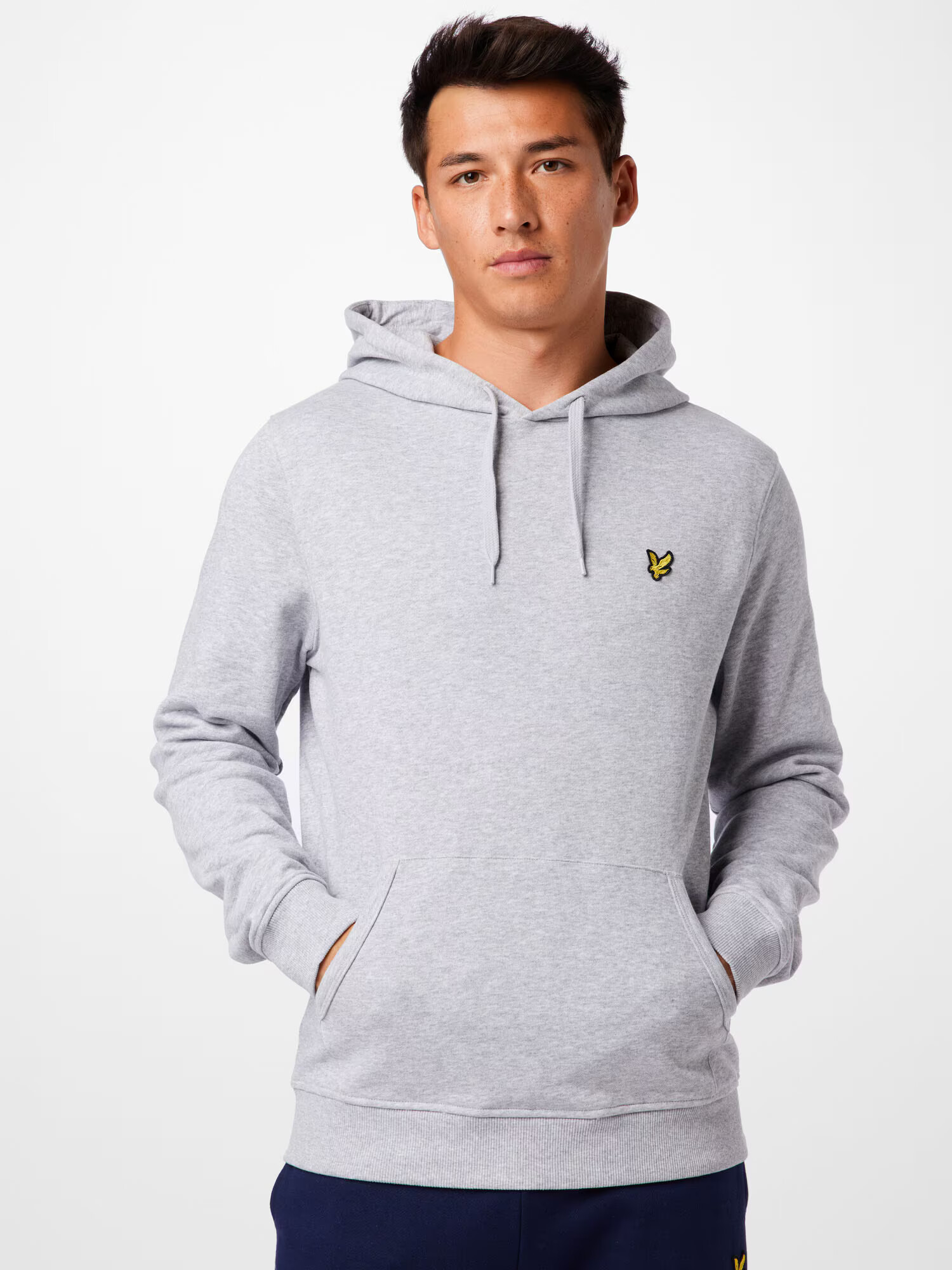 Lyle & Scott Majica rumena / pegasto siva / črna - Pepit.si