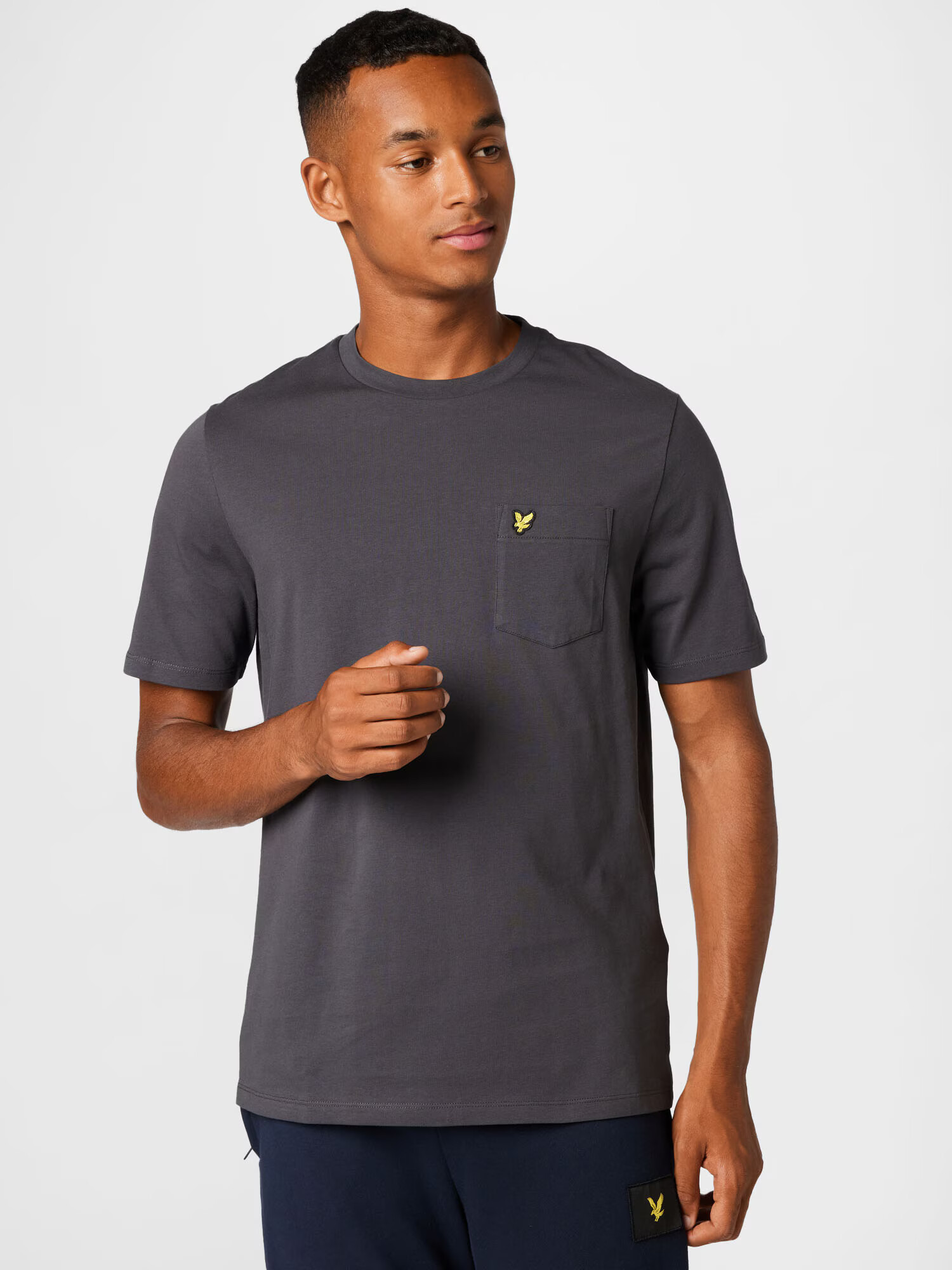 Lyle & Scott Majica temno siva - Pepit.si