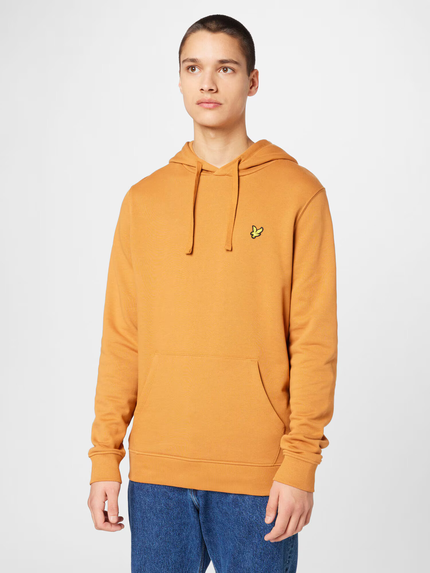 Lyle & Scott Majica zlato-rumena / oranžna / črna - Pepit.si