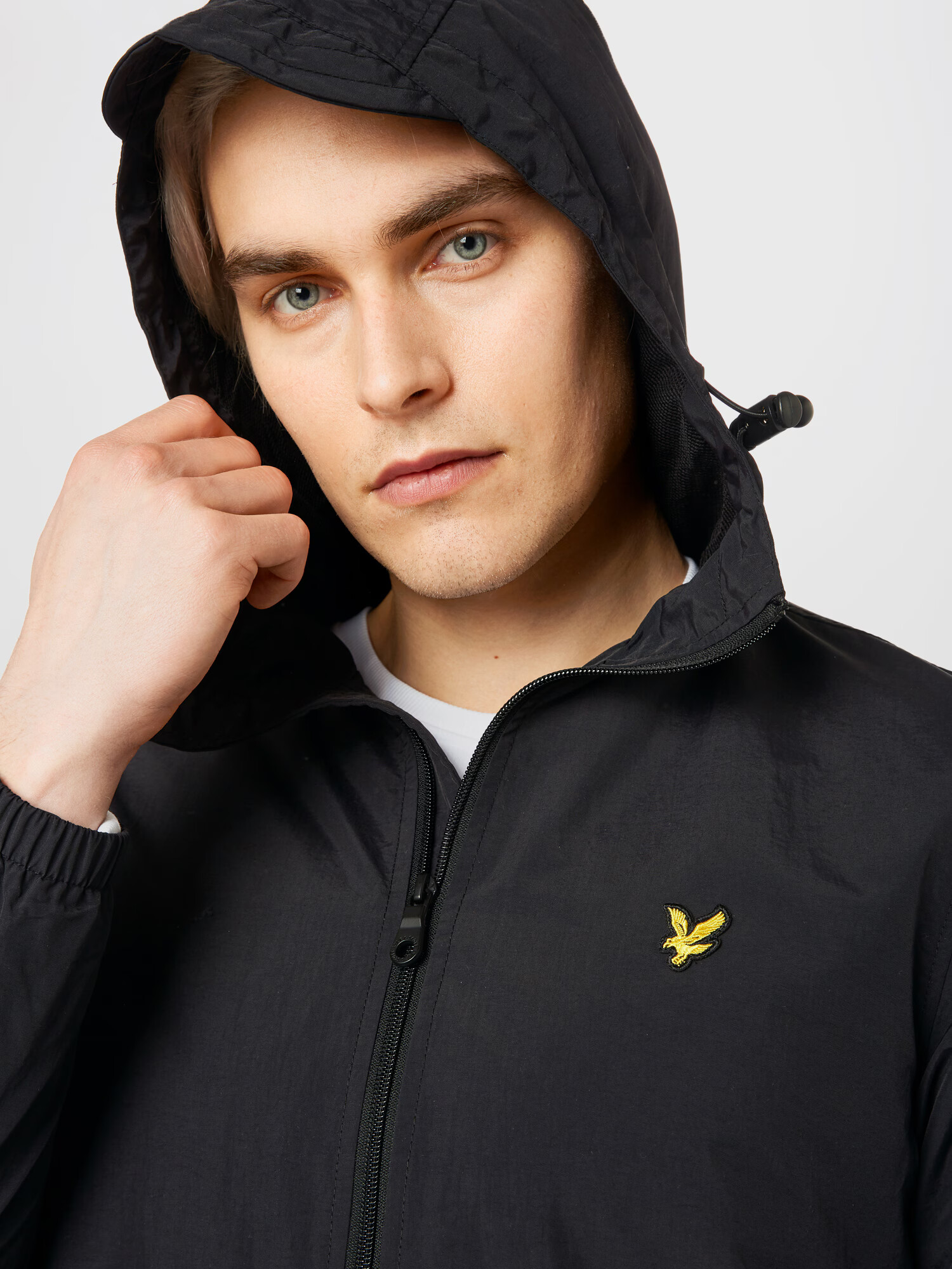 Lyle & Scott Prehodna jakna črna - Pepit.si