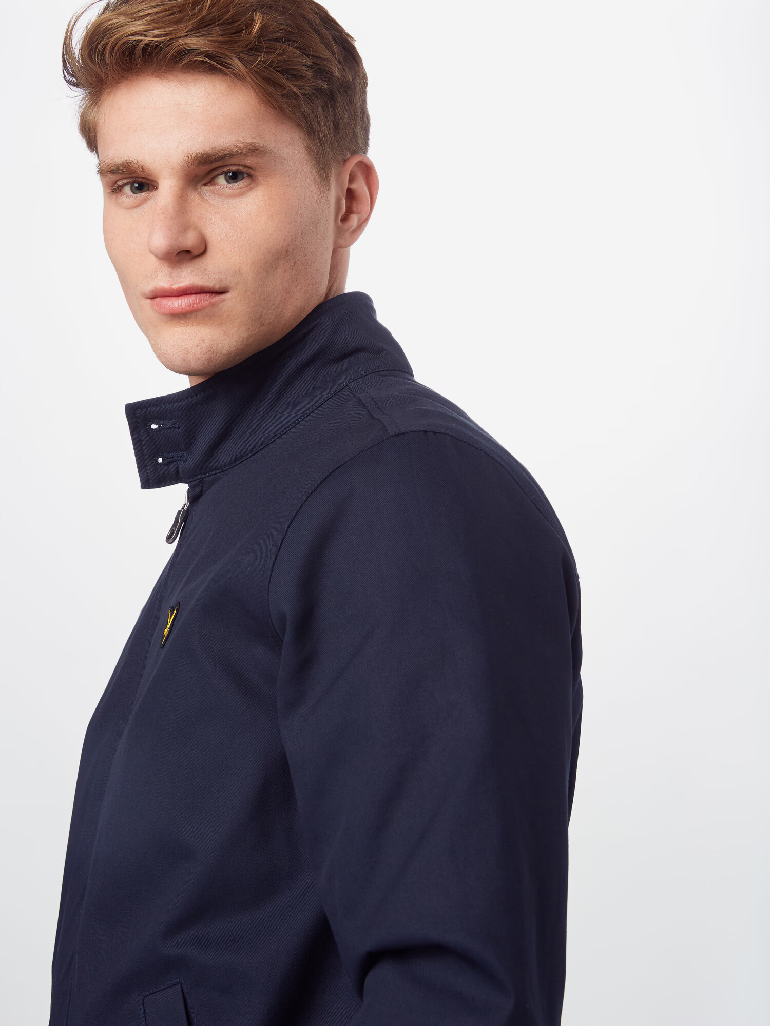 Lyle & Scott Prehodna jakna 'Harrington Jacket ' mornarska - Pepit.si