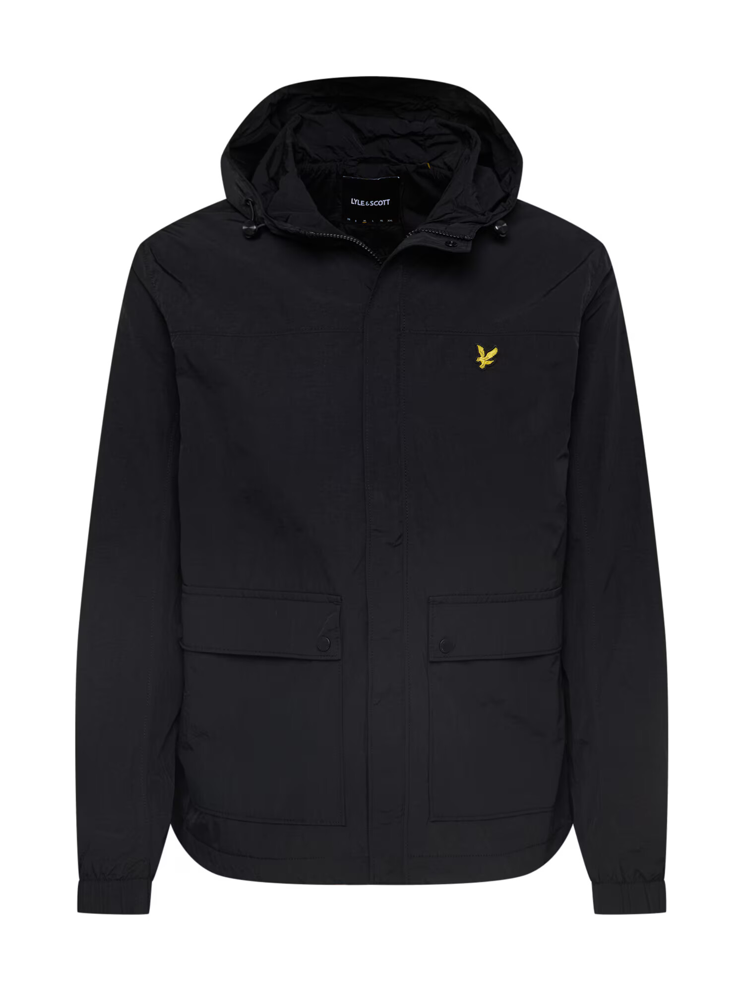 Lyle & Scott Prehodna jakna rumena / črna - Pepit.si