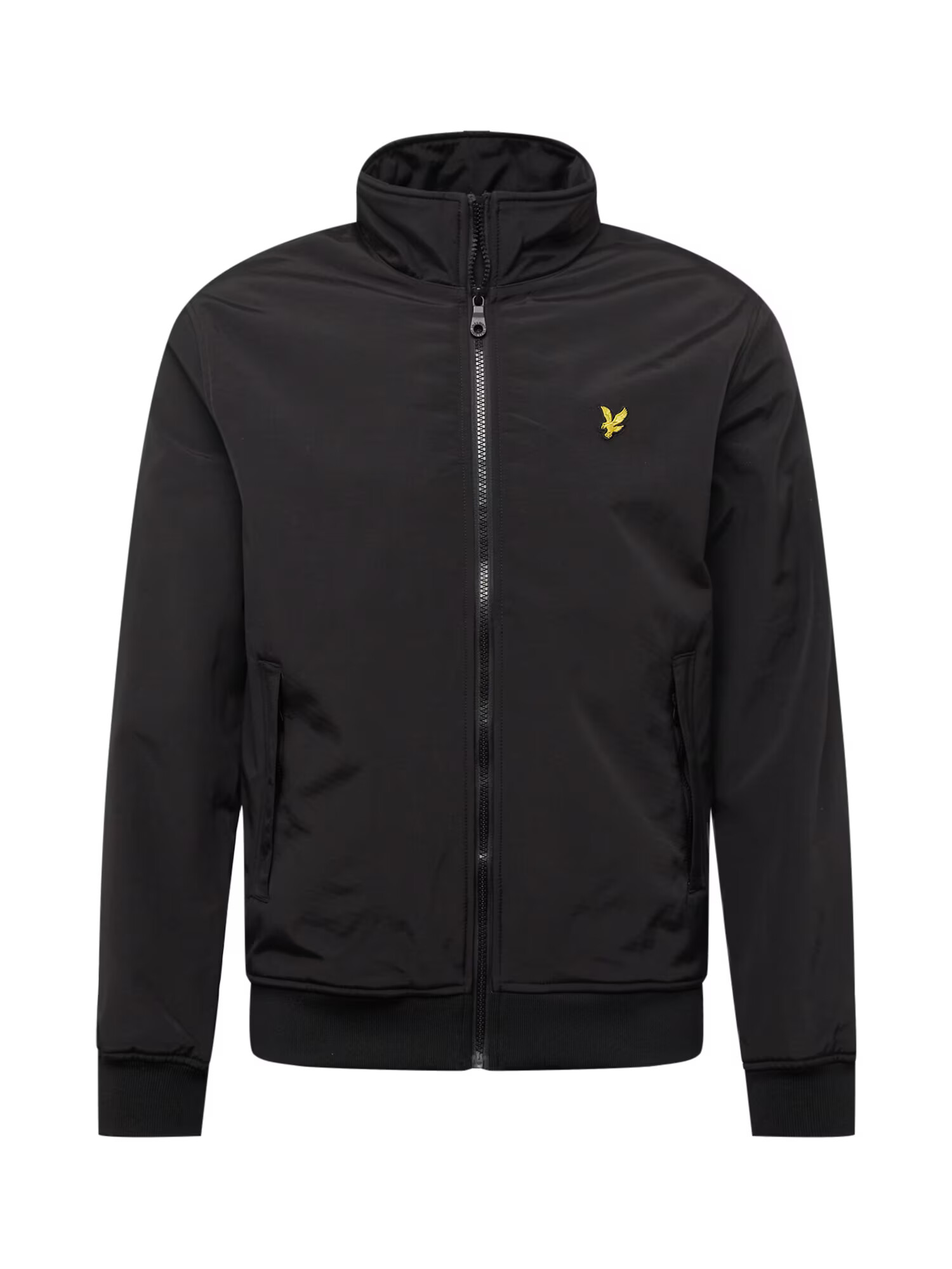 Lyle & Scott Prehodna jakna rumena / črna - Pepit.si