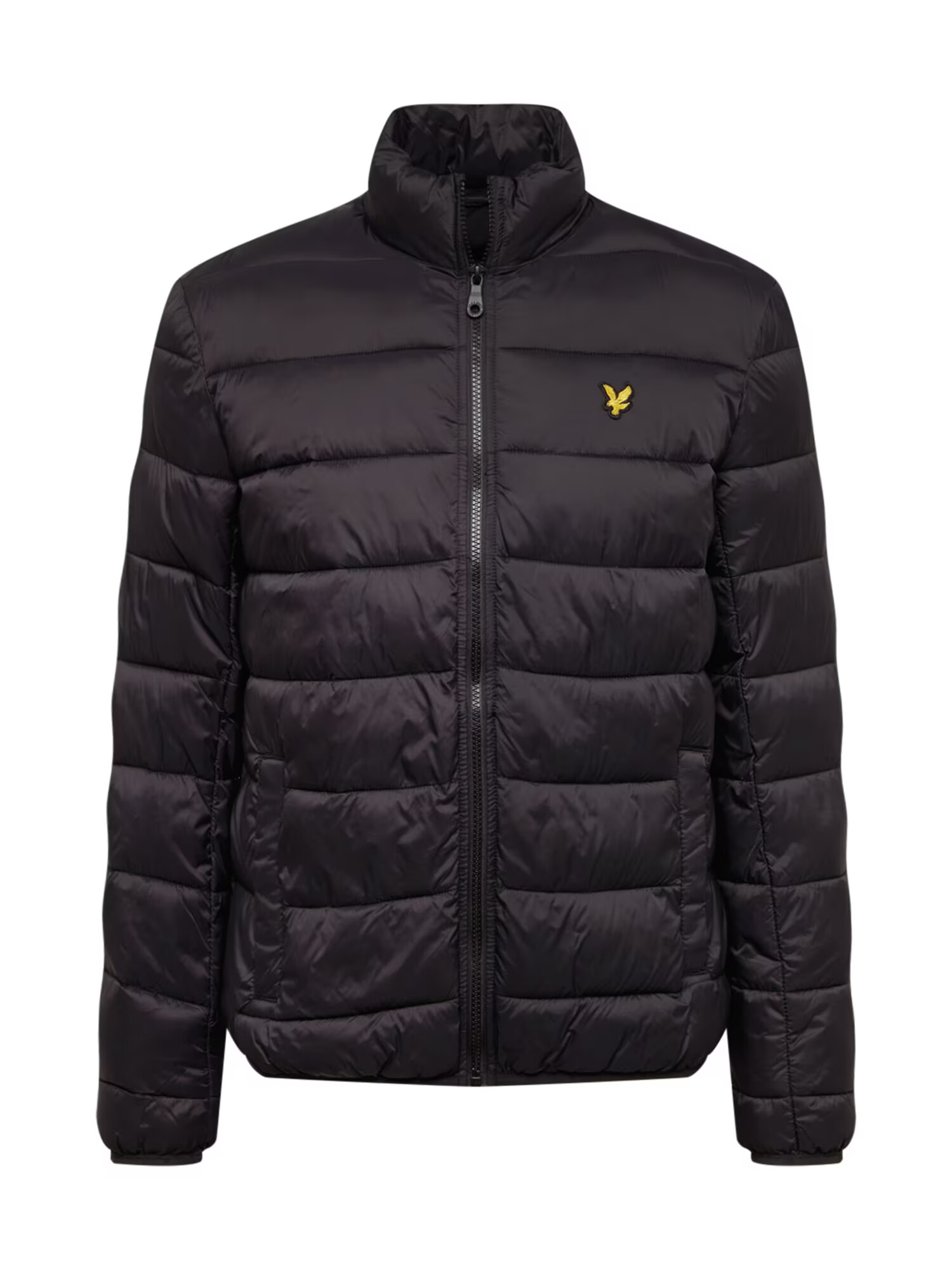 Lyle & Scott Prehodna jakna rumena / črna / bela - Pepit.si